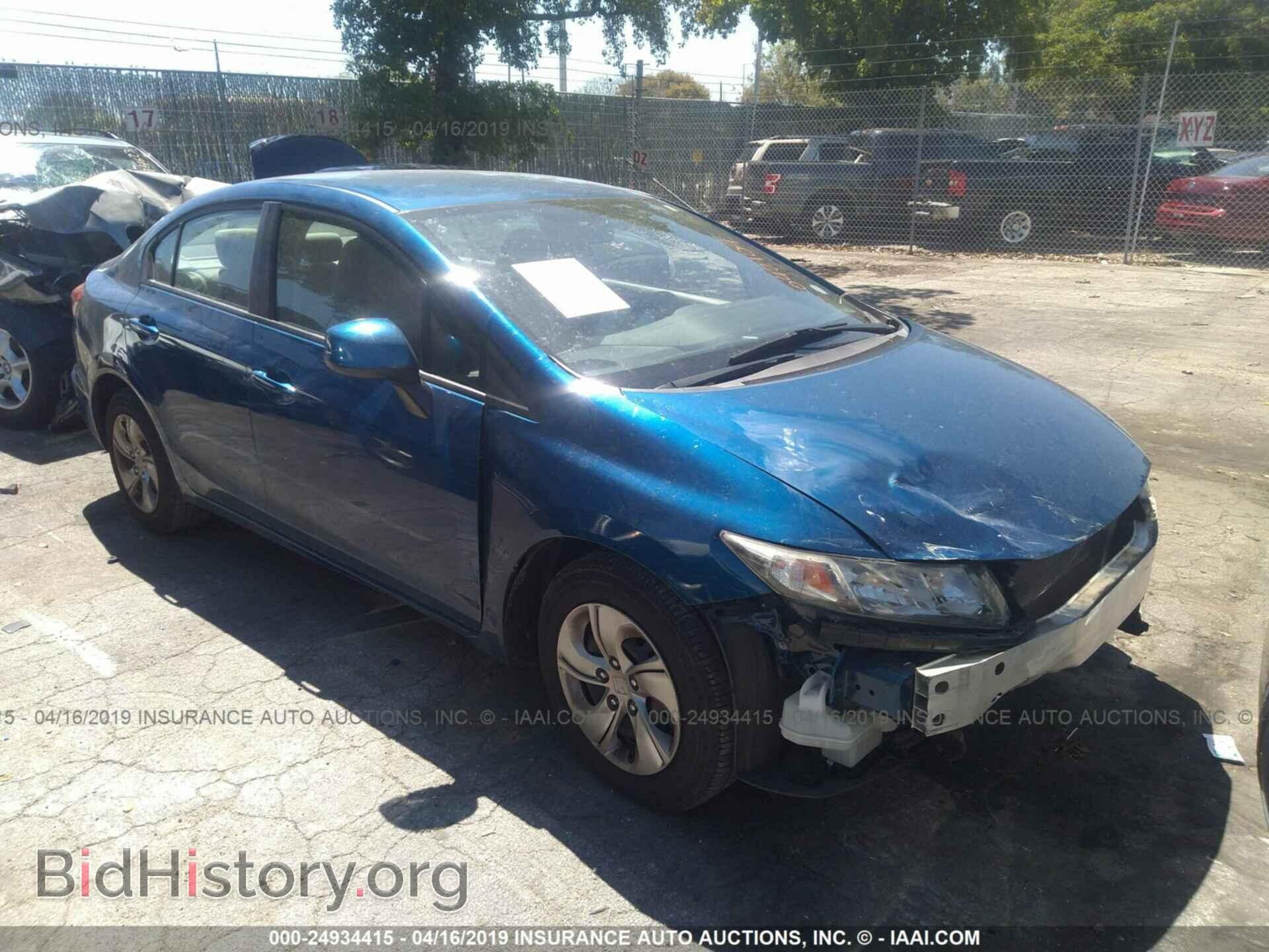 Photo 19XFB2F5XDE042109 - HONDA CIVIC 2013