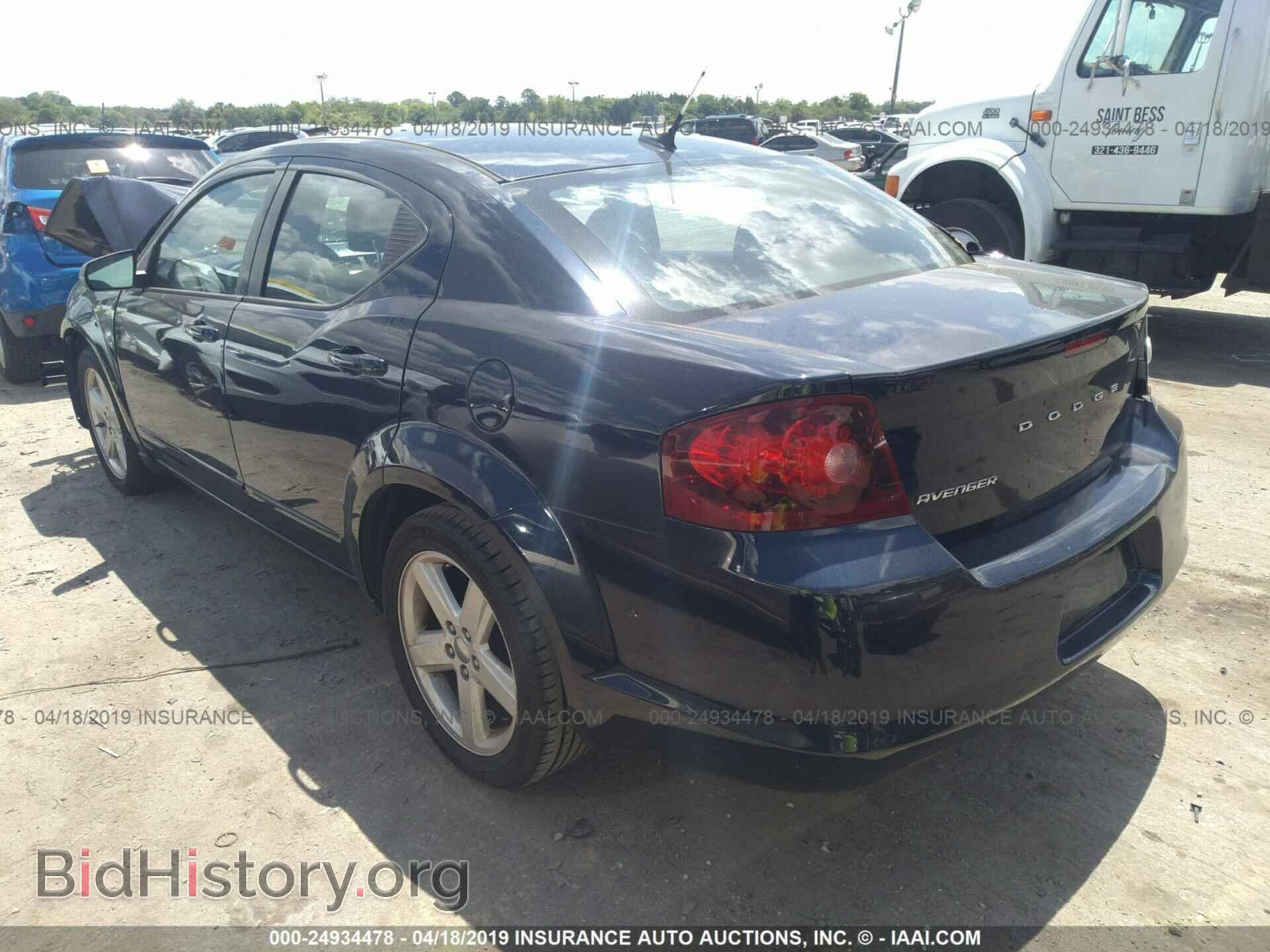 Photo 1C3CDZAB0DN642835 - DODGE AVENGER 2013