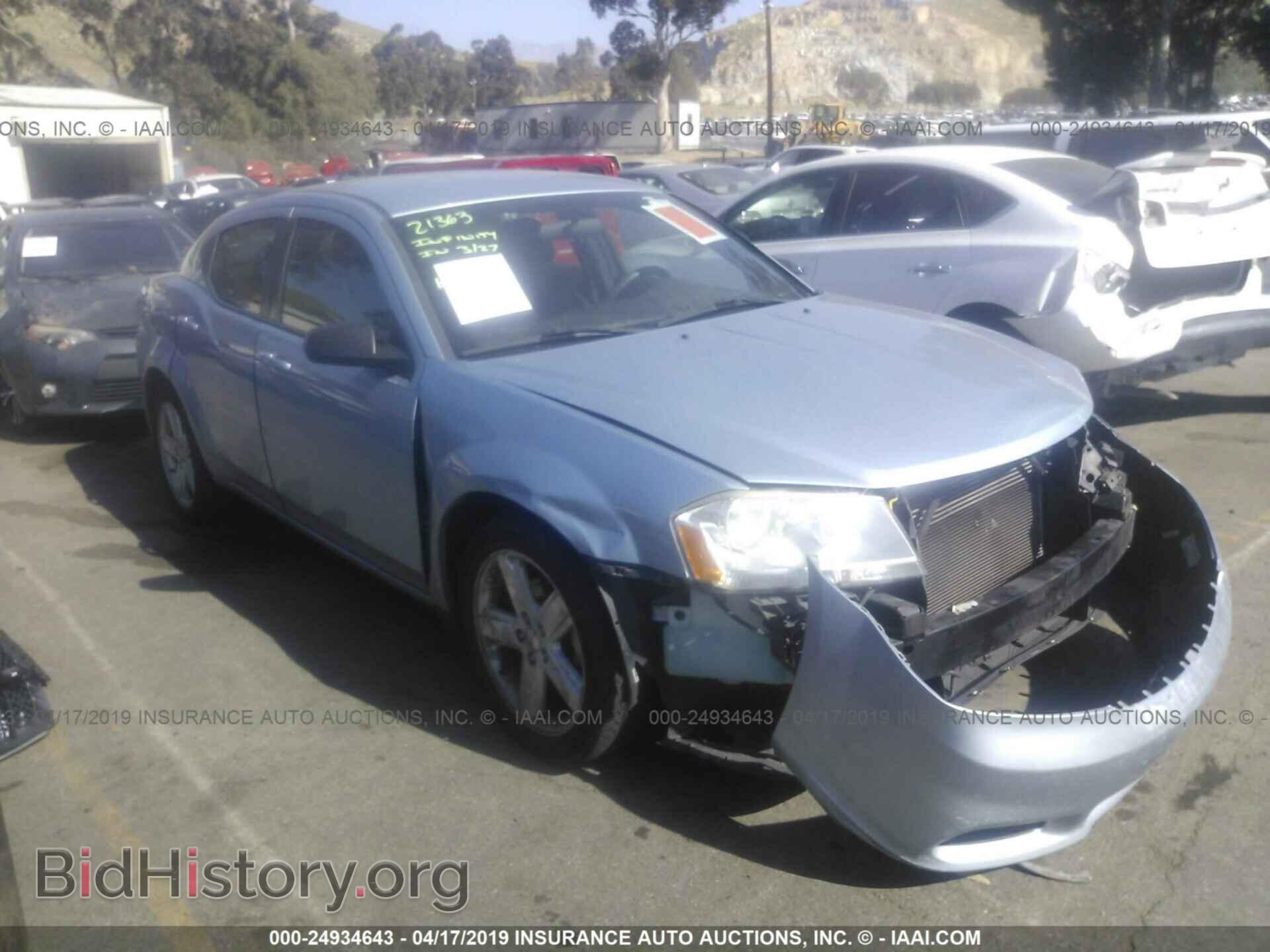 Photo 1C3CDZAB3DN518316 - DODGE AVENGER 2013