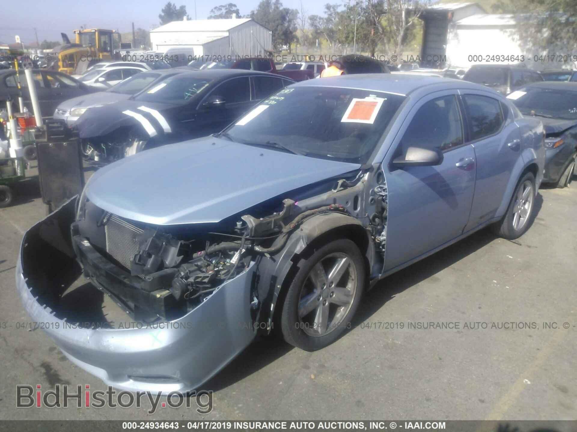 2013 DODGE AVENGER - VIN: 1C3CDZAB3DN518316 - Фото 2