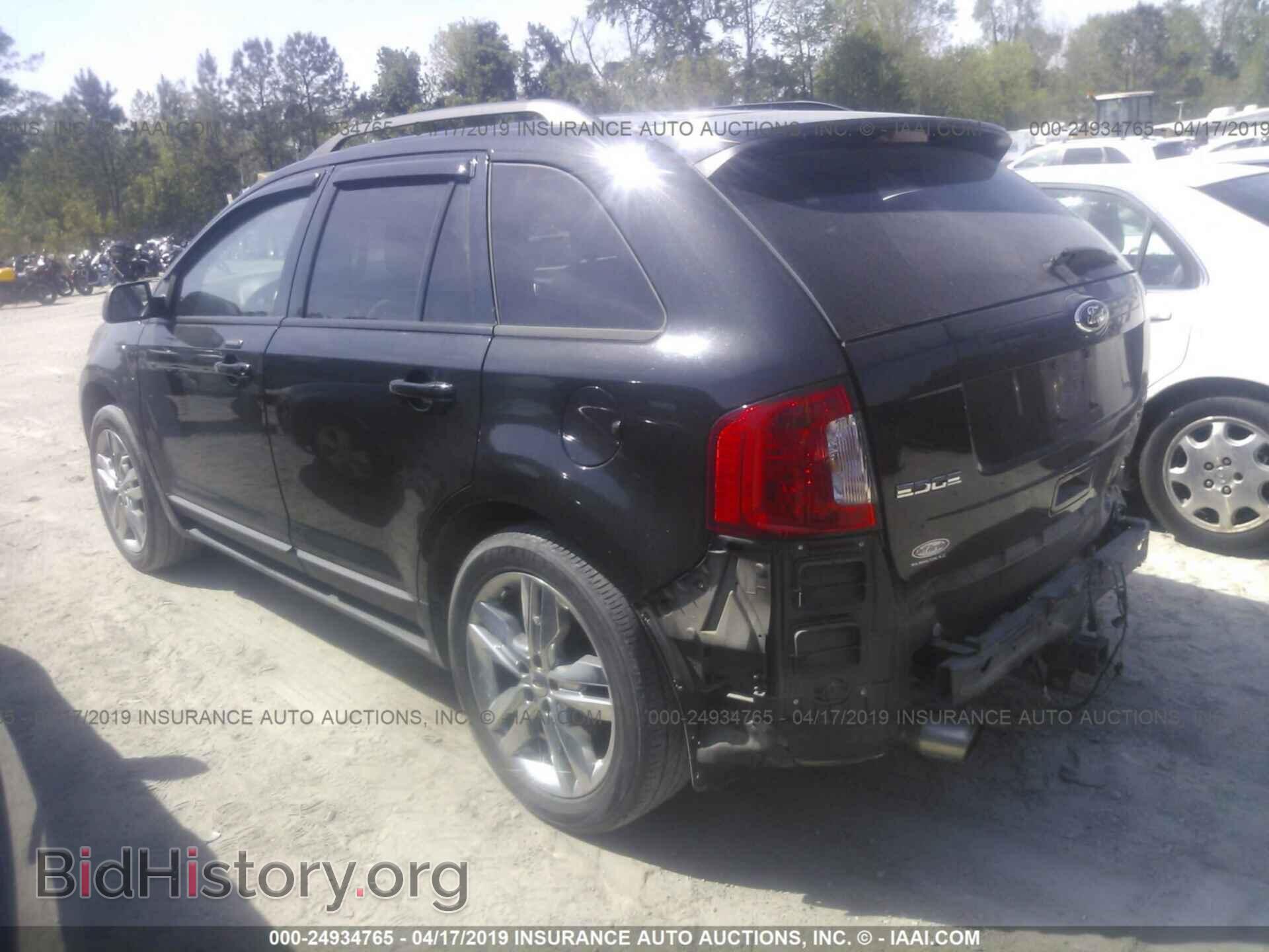 2013 FORD EDGE - VIN: 2FMDK3J95DBB00489 - Фото 3