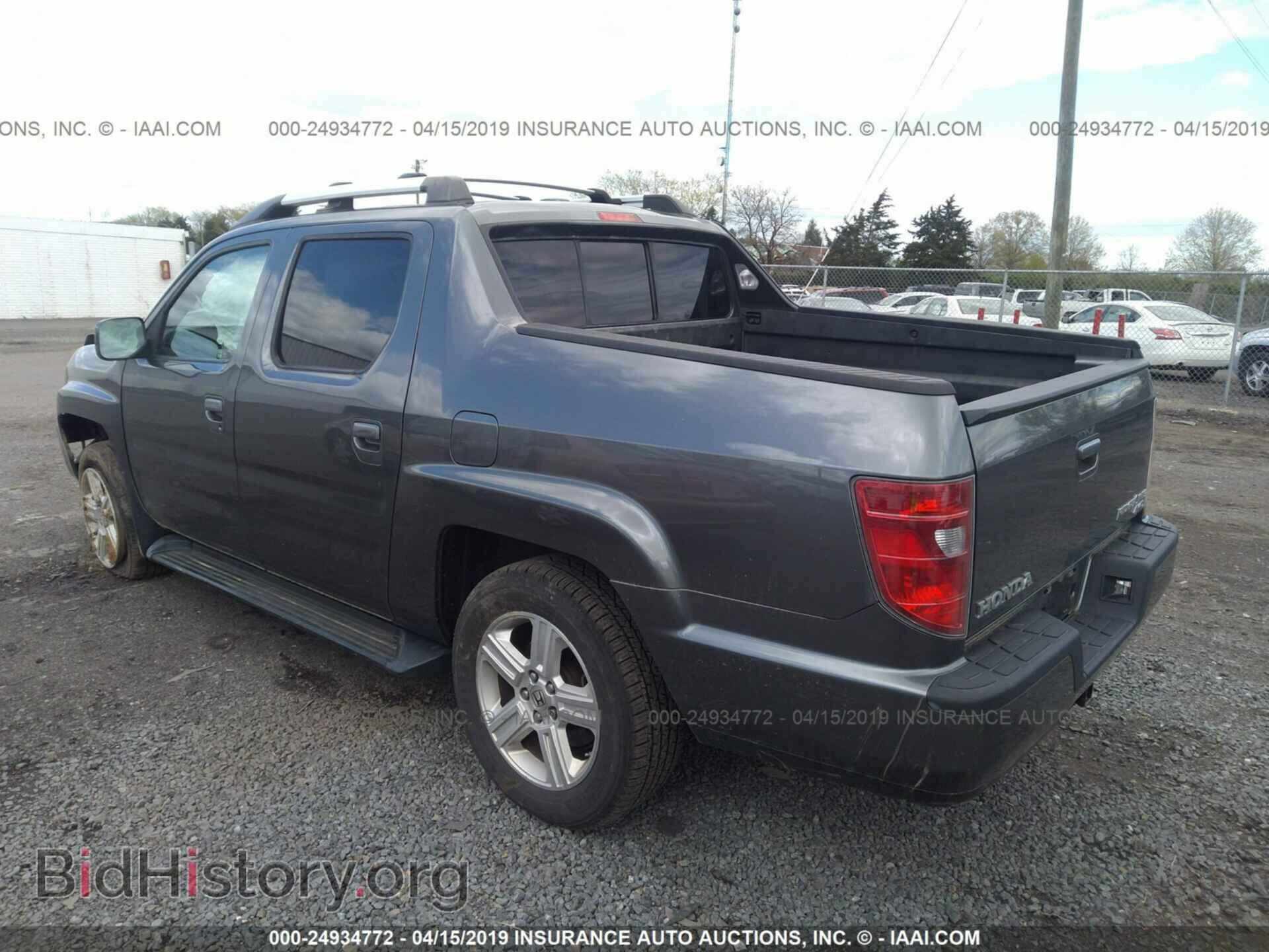 2011 HONDA RIDGELINE - VIN: 5FPYK1F55BB010699 - Фото 3