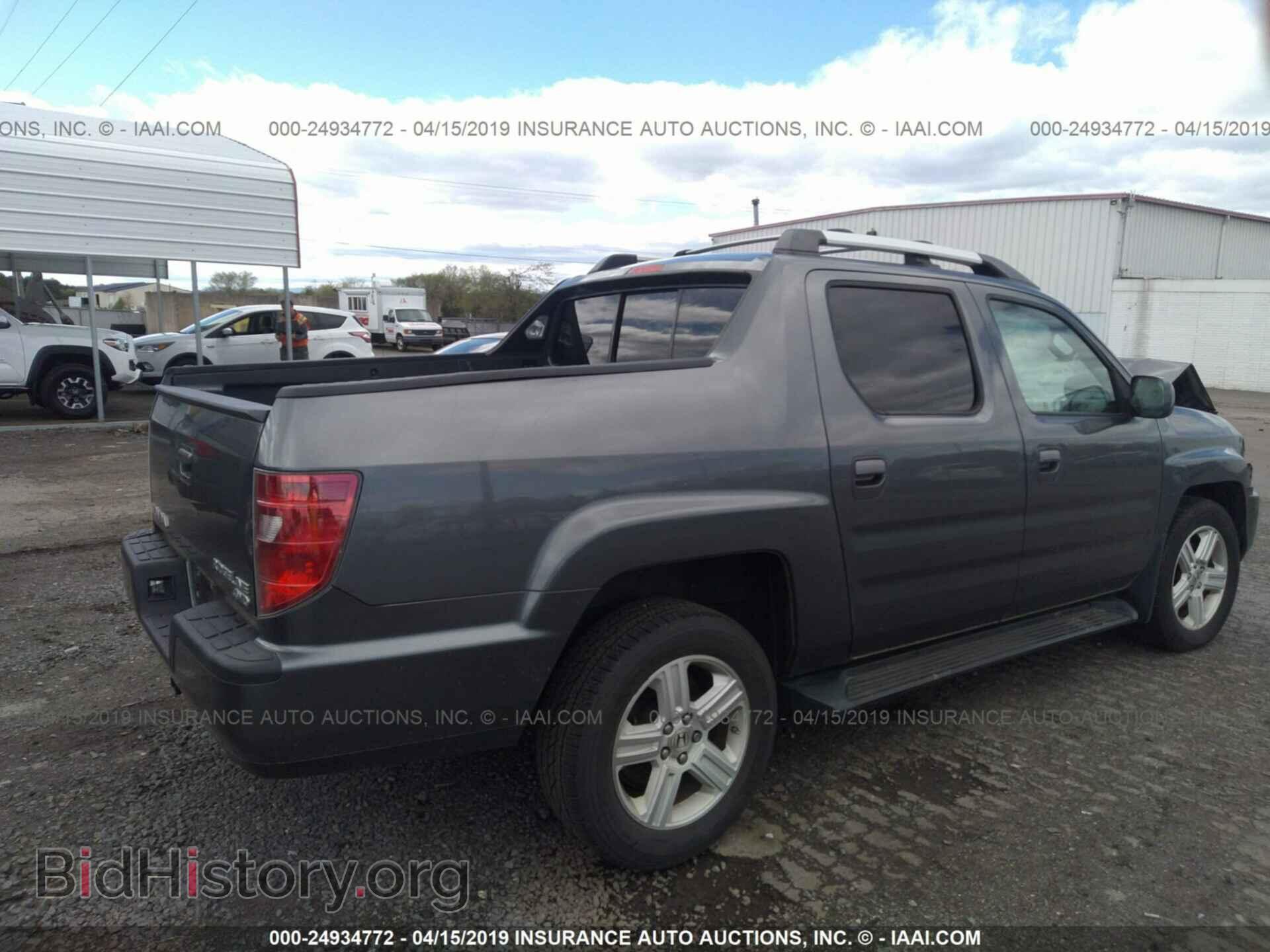 2011 HONDA RIDGELINE - VIN: 5FPYK1F55BB010699 - Фото 4