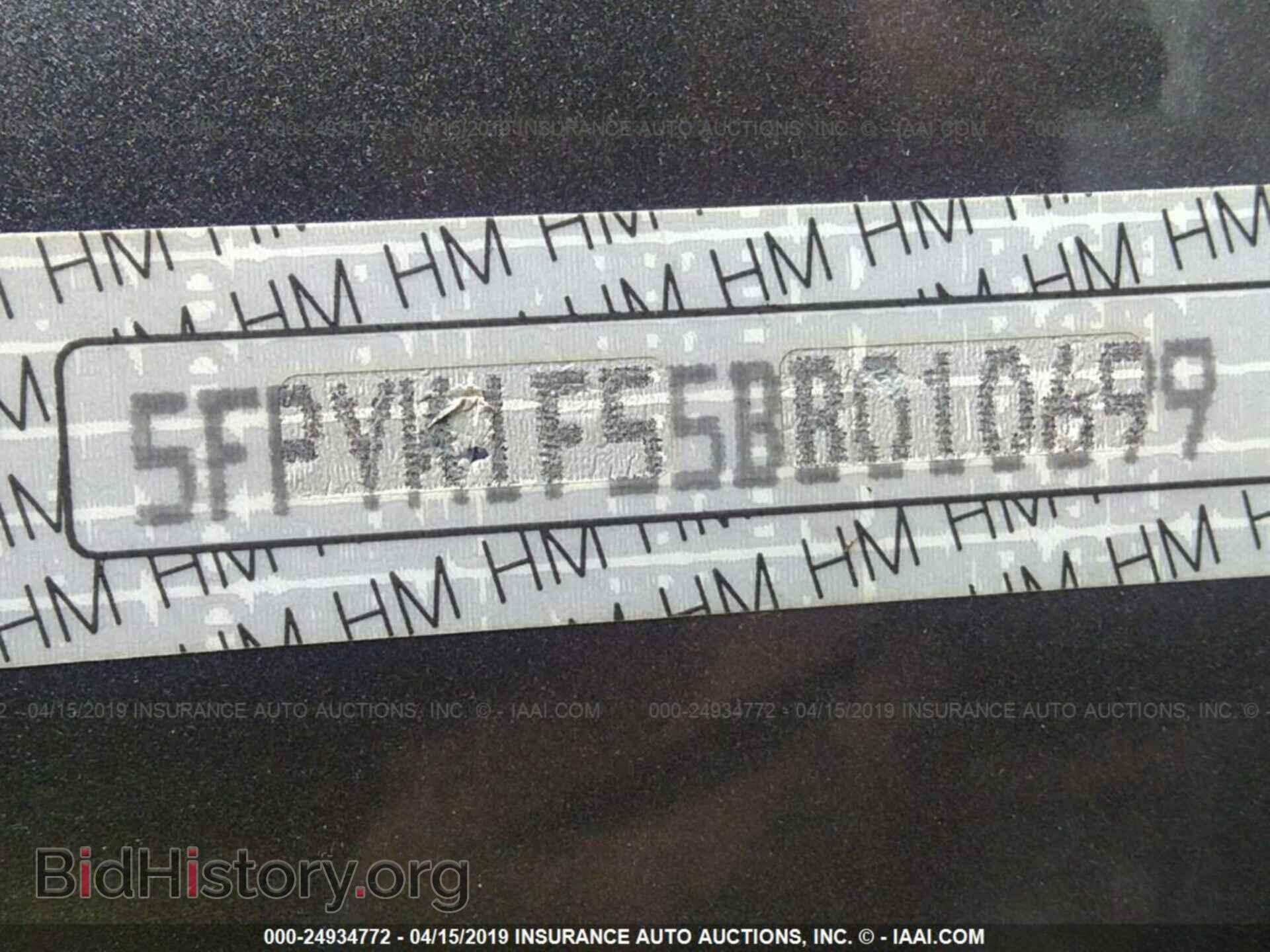 2011 HONDA RIDGELINE - VIN: 5FPYK1F55BB010699 - Фото 9