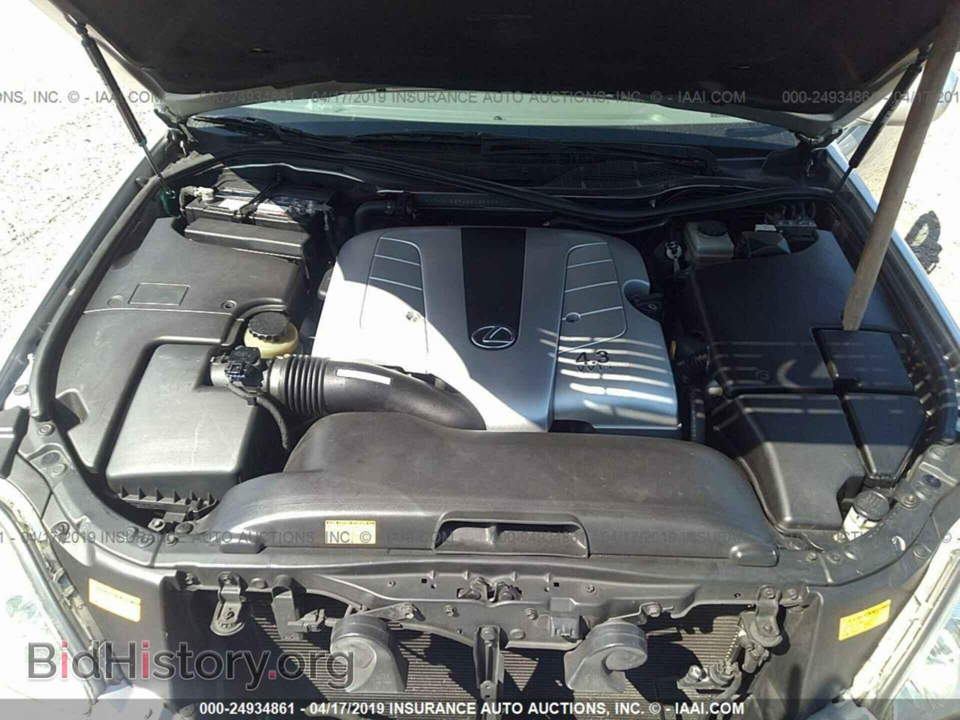 2006 LEXUS LS - VIN: JTHBN36F465050806 - Фото 10