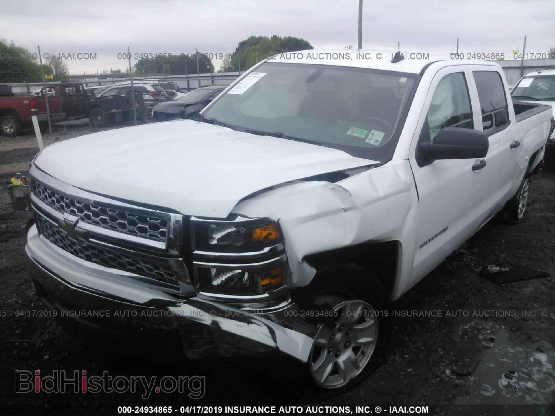 2014 CHEVROLET SILVERADO - VIN: 3GCPCREC8EG490977 - Фото 2