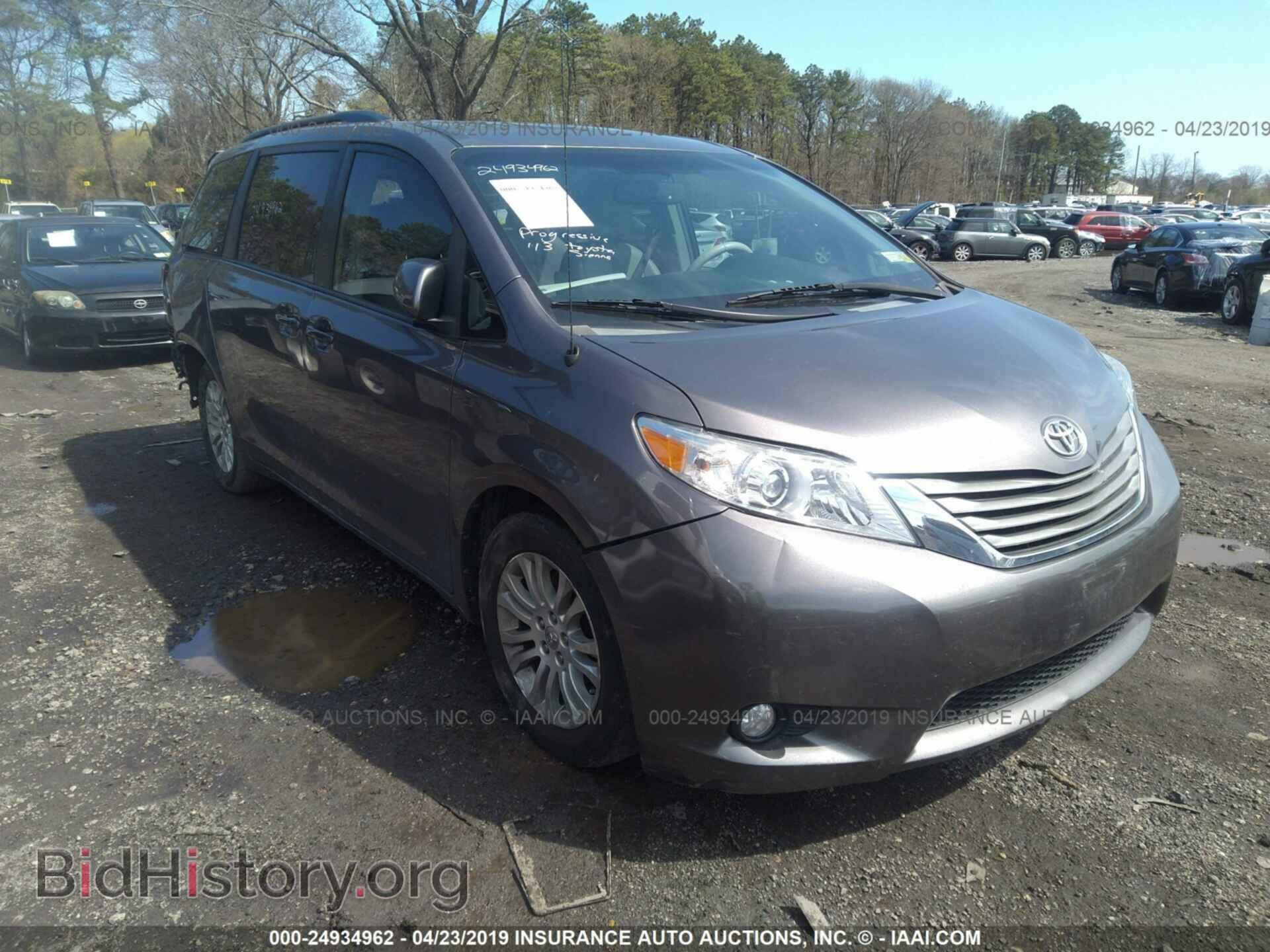 Фотография 5TDYK3DC7DS285379 - TOYOTA SIENNA 2013