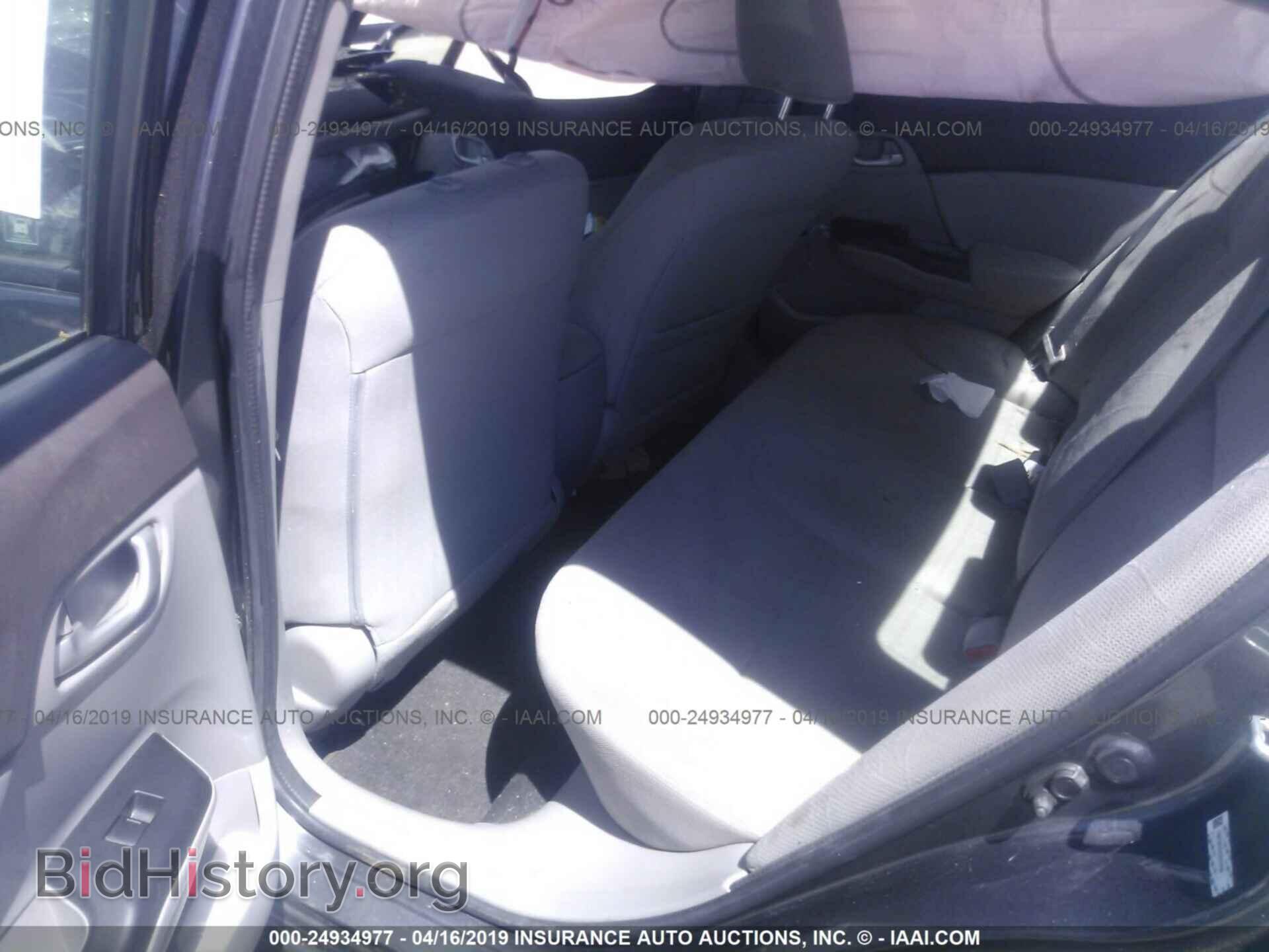 2012 HONDA CIVIC - VIN: 19XFB2F54CE376358 - Фото 8