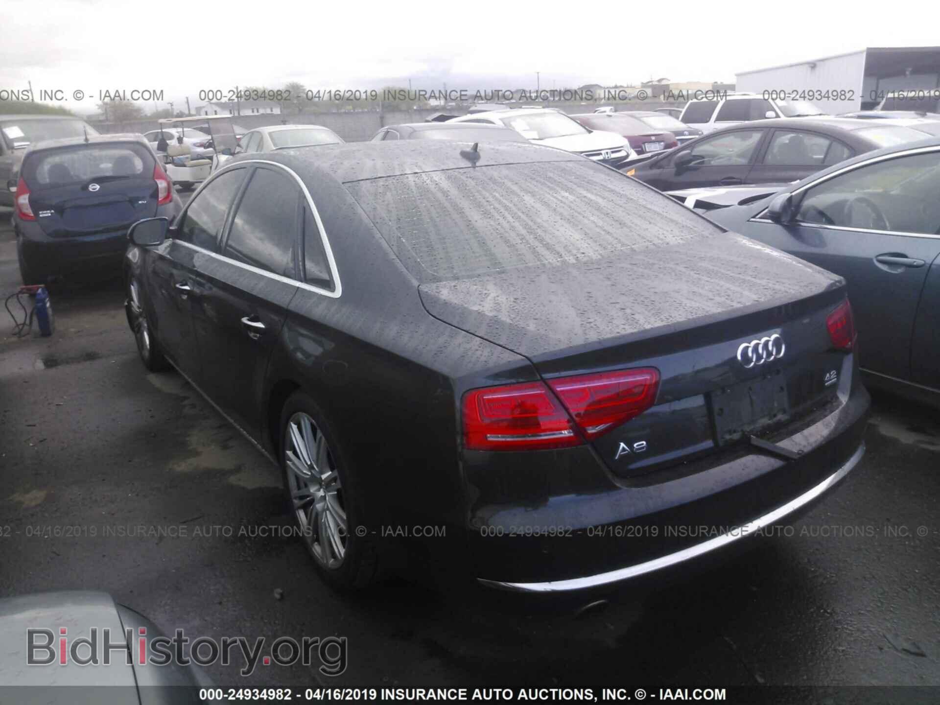 2011 AUDI A8 - VIN: WAUAVAFD0BN014991 - Фото 3