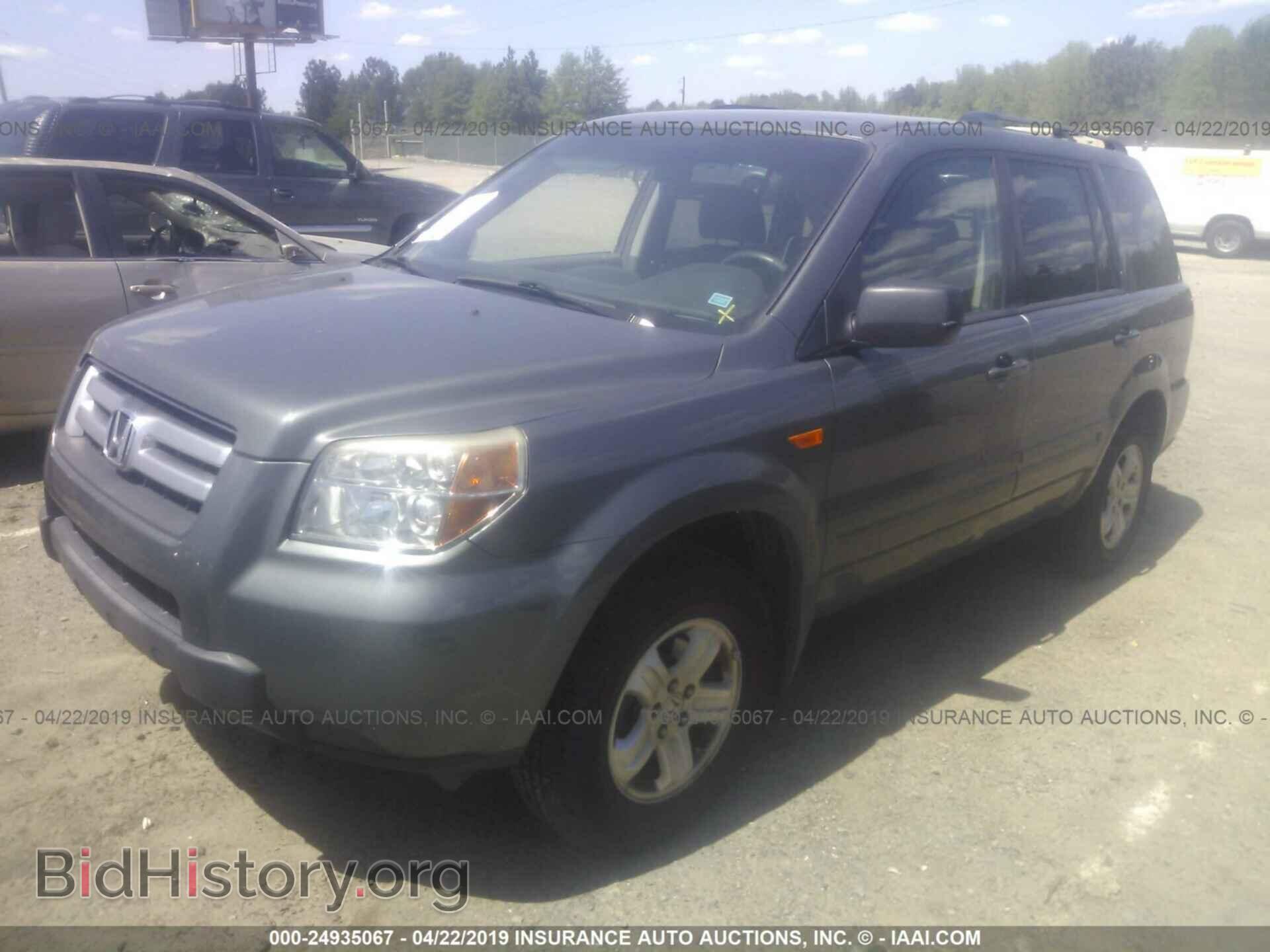 2008 HONDA PILOT - VIN: 5FNYF28268B023587 - Фото 2