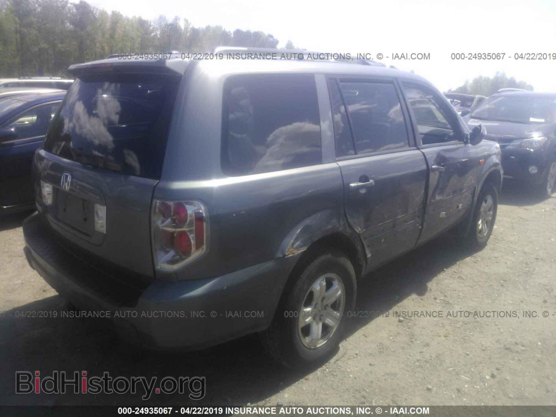 2008 HONDA PILOT - VIN: 5FNYF28268B023587 - Фото 4