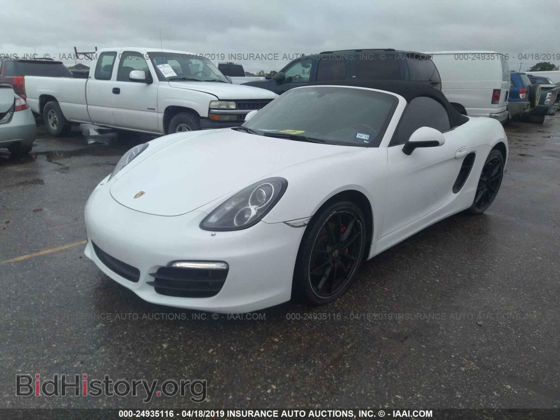2013 PORSCHE BOXSTER - VIN: WP0CB2A83DS132350 - Фото 2