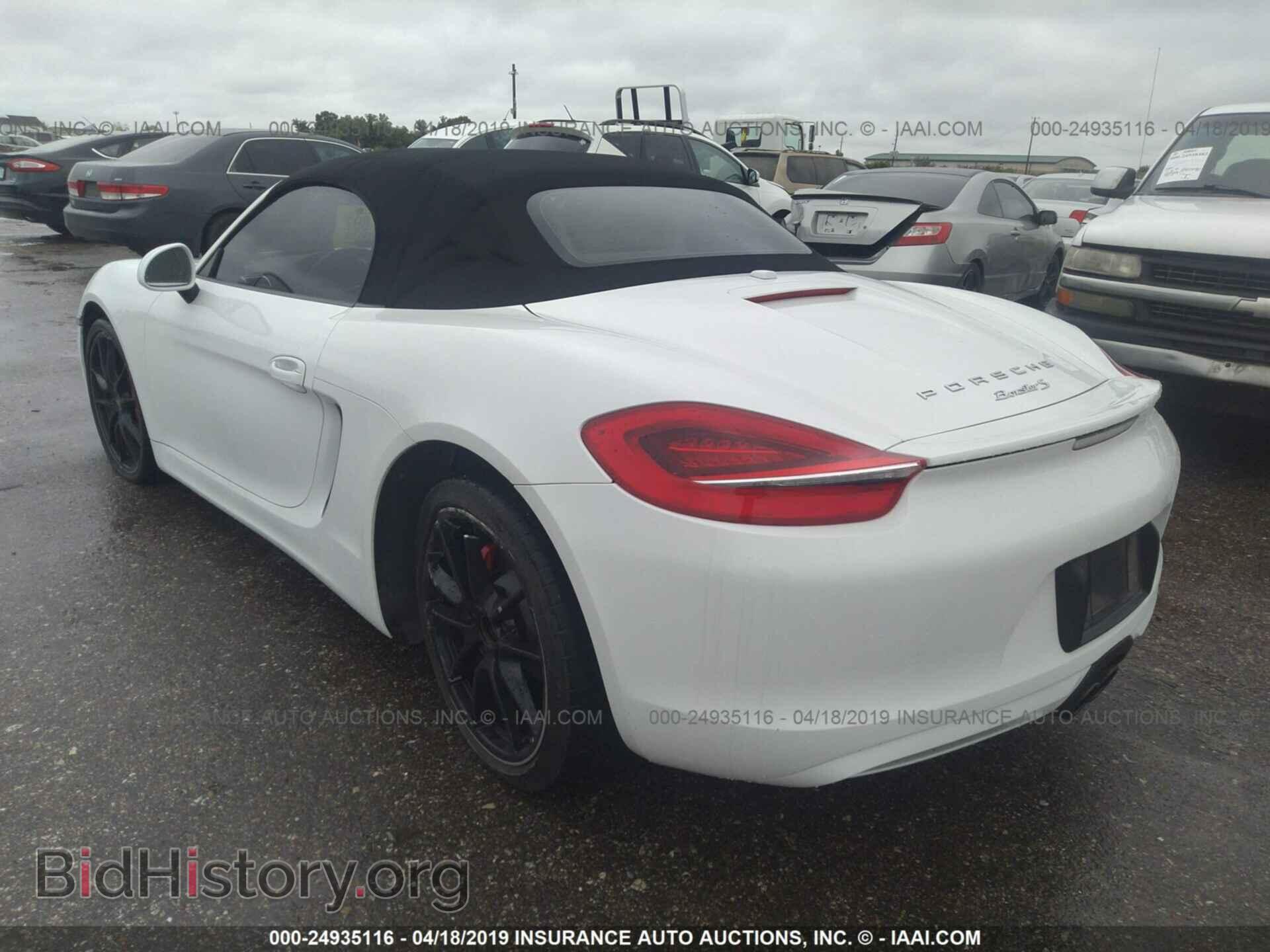 2013 PORSCHE BOXSTER - VIN: WP0CB2A83DS132350 - Фото 3
