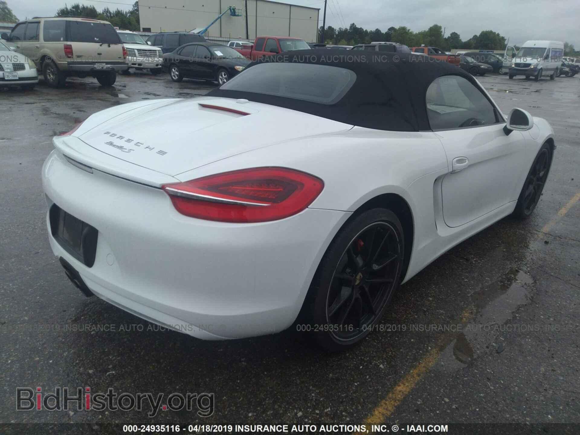 2013 PORSCHE BOXSTER - VIN: WP0CB2A83DS132350 - Фото 4