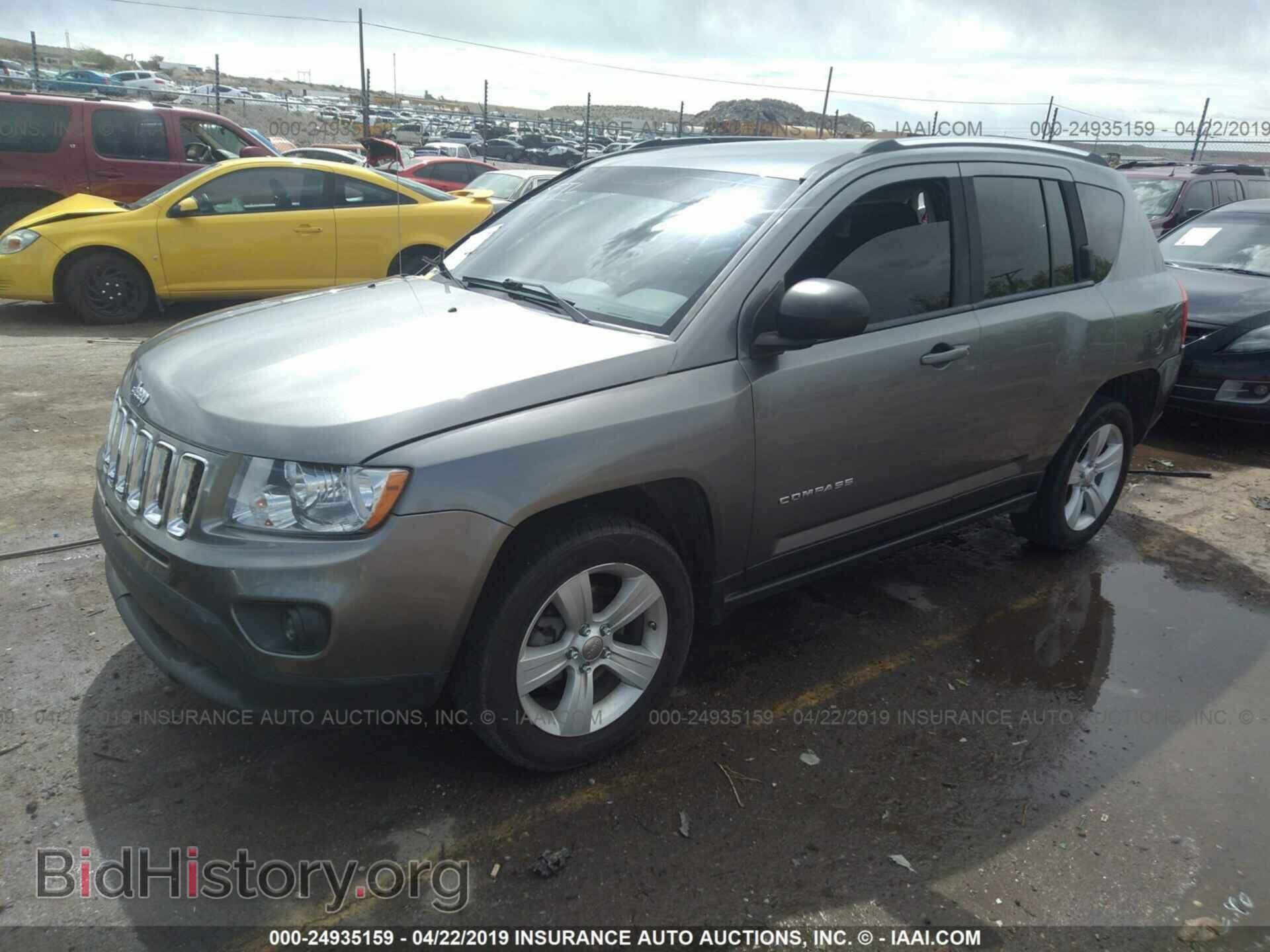 2012 JEEP COMPASS - VIN: 1C4NJDBB0CD662120 - Фото 2