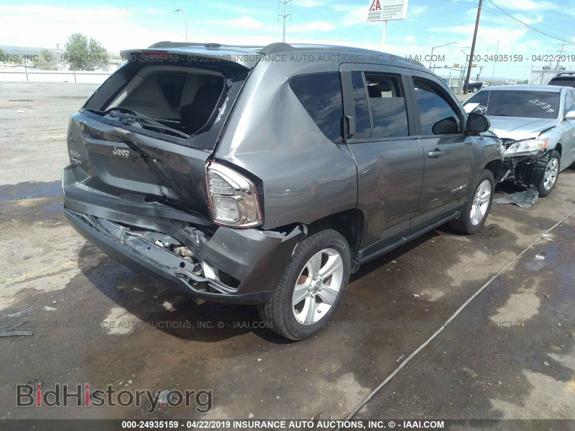 2012 JEEP COMPASS - VIN: 1C4NJDBB0CD662120 - Фото 4