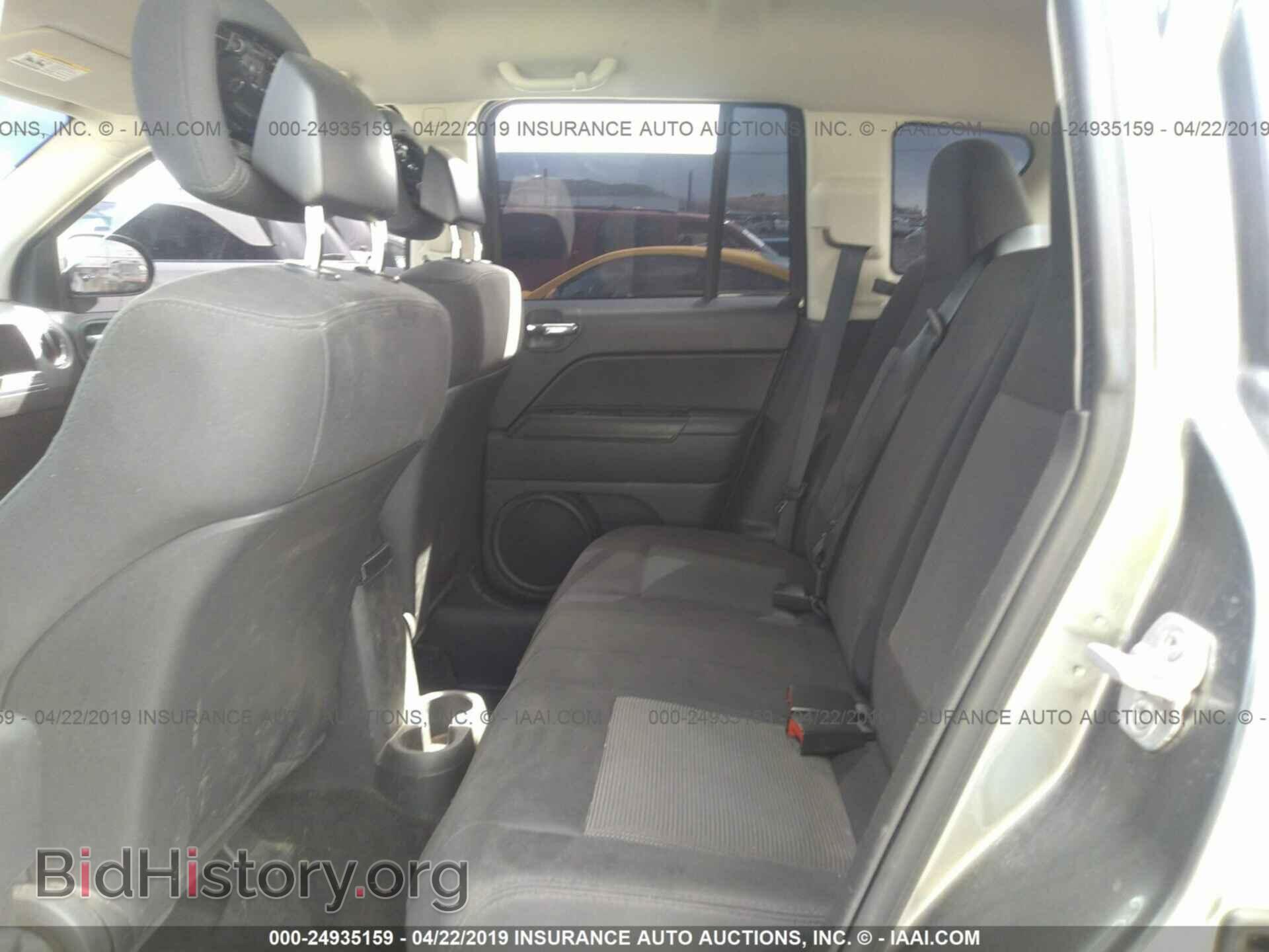 2012 JEEP COMPASS - VIN: 1C4NJDBB0CD662120 - Фото 8