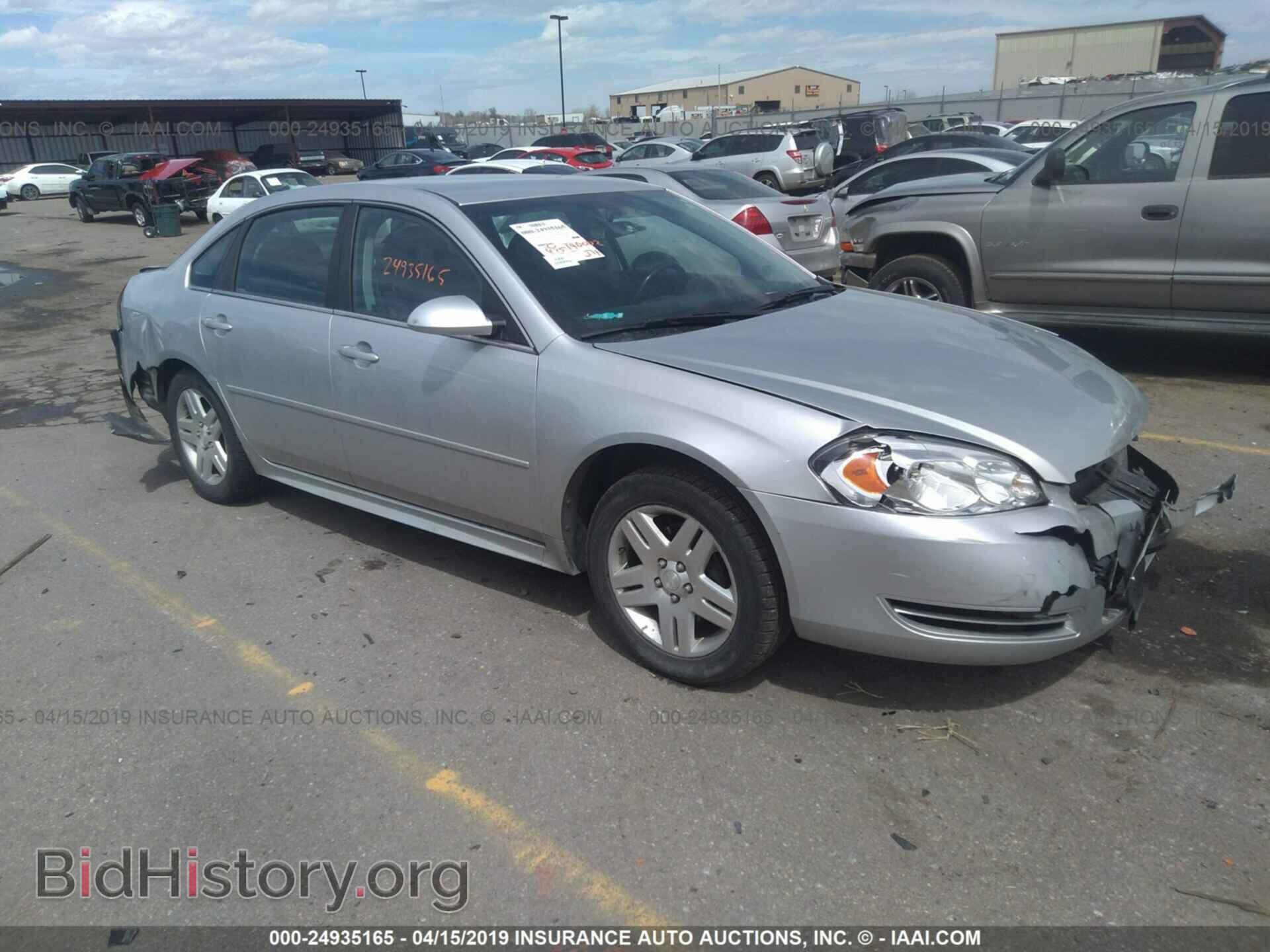 Фотография 2G1WG5E33C1247245 - CHEVROLET IMPALA 2012