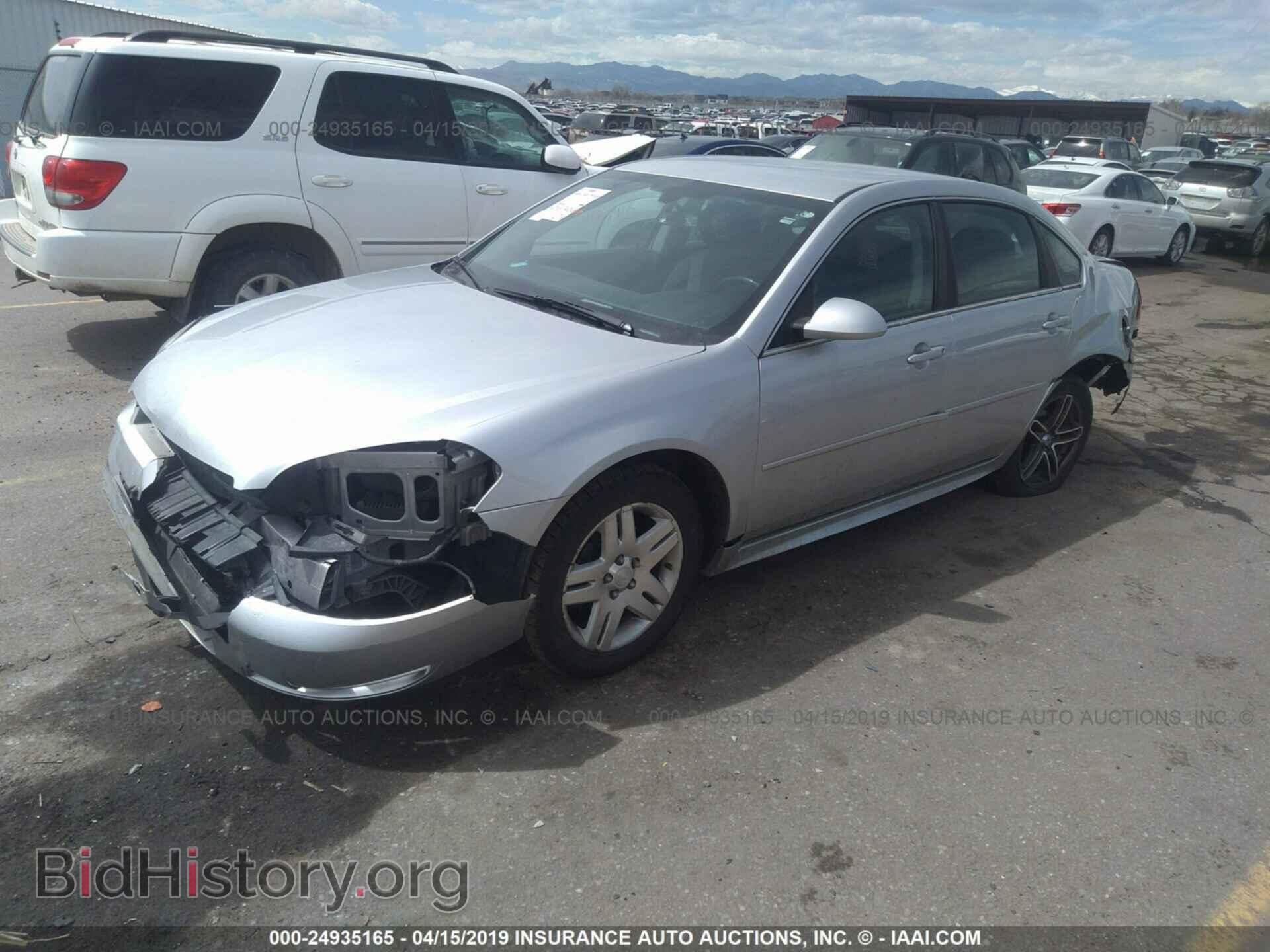 2012 CHEVROLET IMPALA - VIN: 2G1WG5E33C1247245 - Фото 2