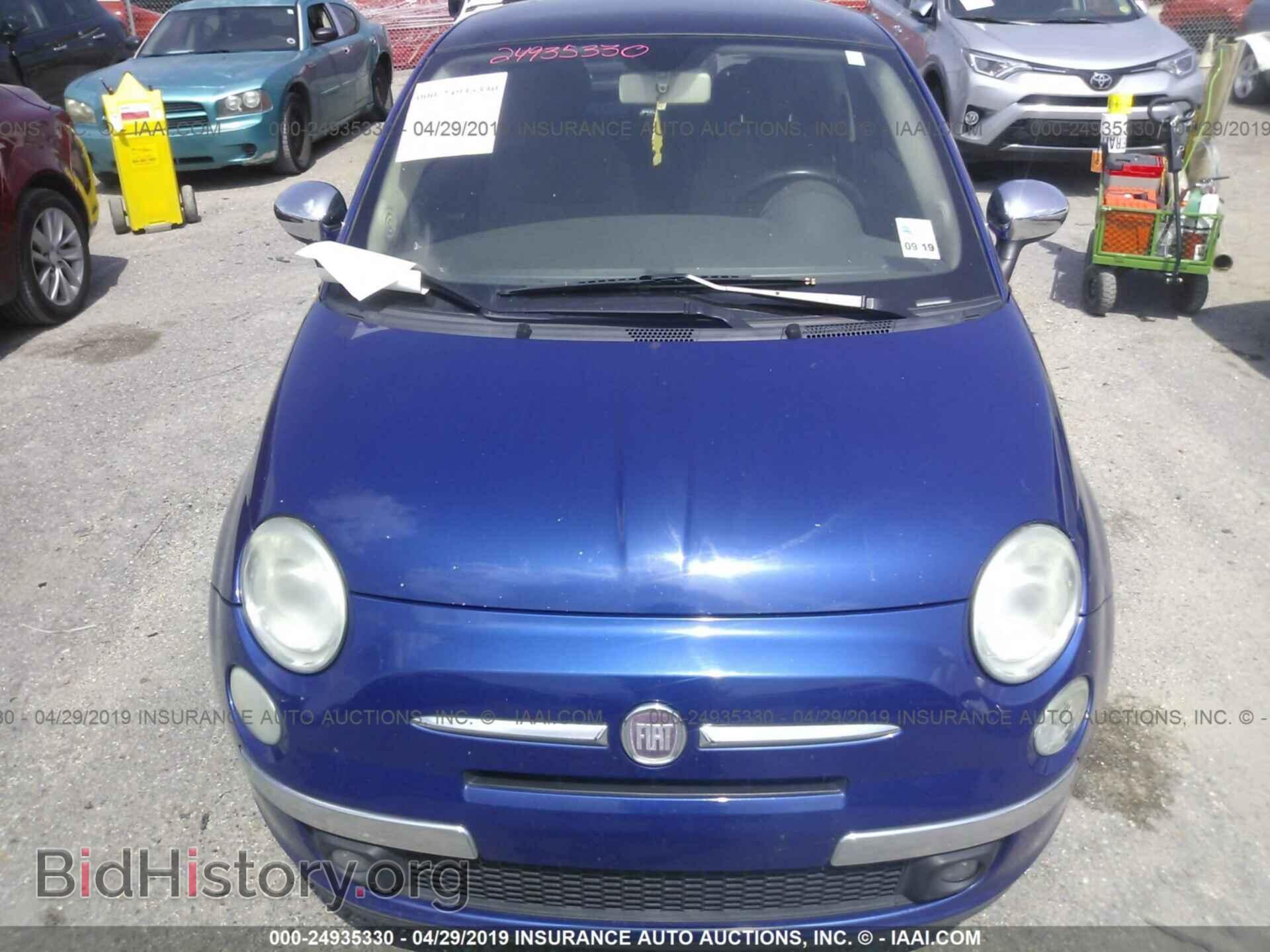 2012 FIAT 500 - VIN: 3C3CFFCR5CT117741 - Фото 6
