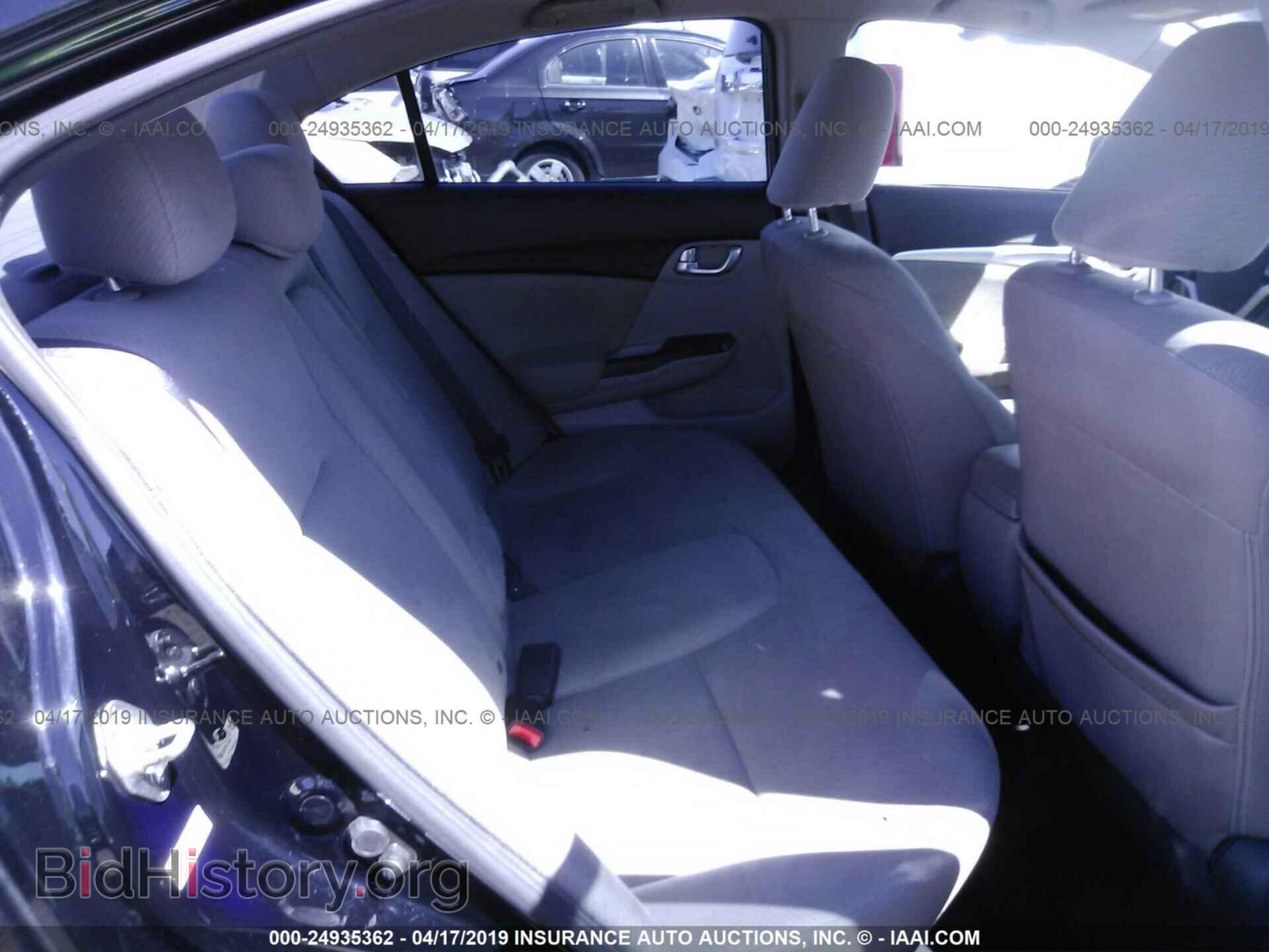 2013 HONDA CIVIC - VIN: 19XFB2F85DE086464 - Фото 8