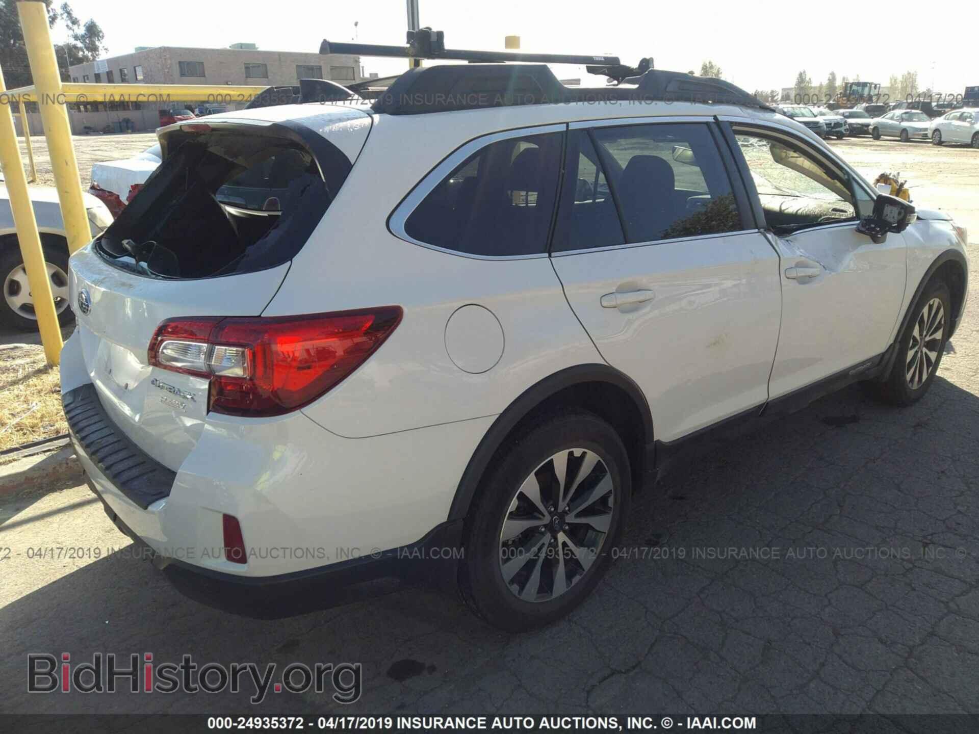 2017 SUBARU OUTBACK - VIN: 4S4BSANC2H3287066 - Photo 4