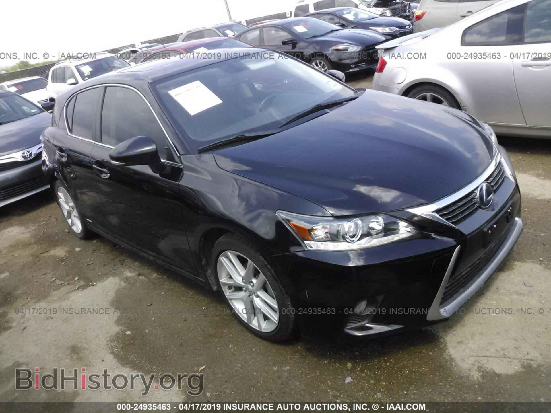 Фотография JTHKD5BH0F2246460 - LEXUS CT 2015