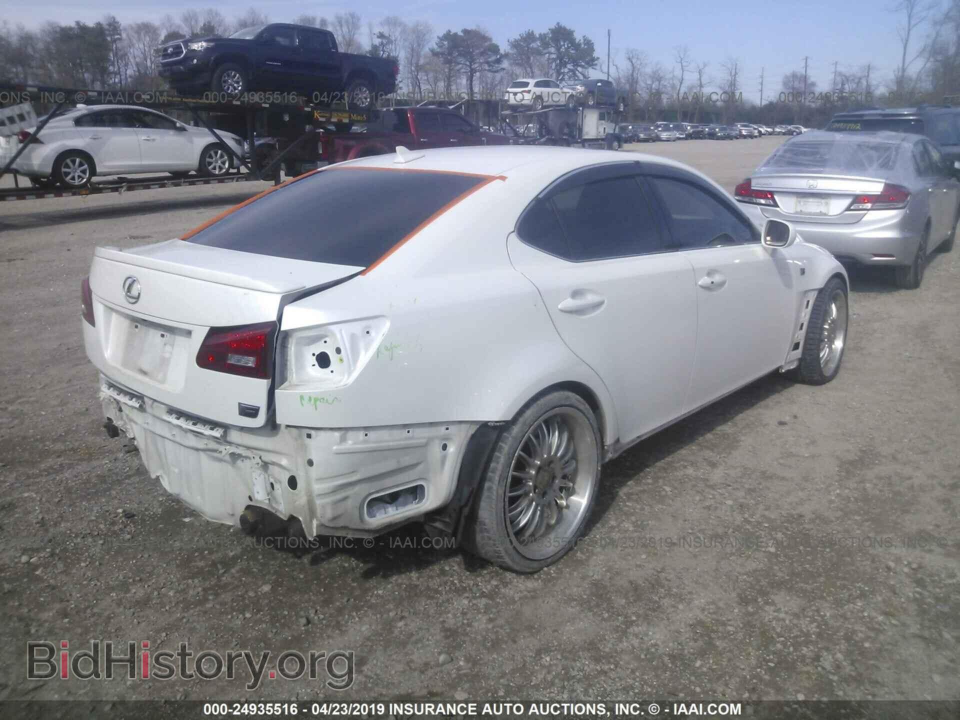 2012 LEXUS IS - VIN: JTHBP5C28C5010523 - Фото 4
