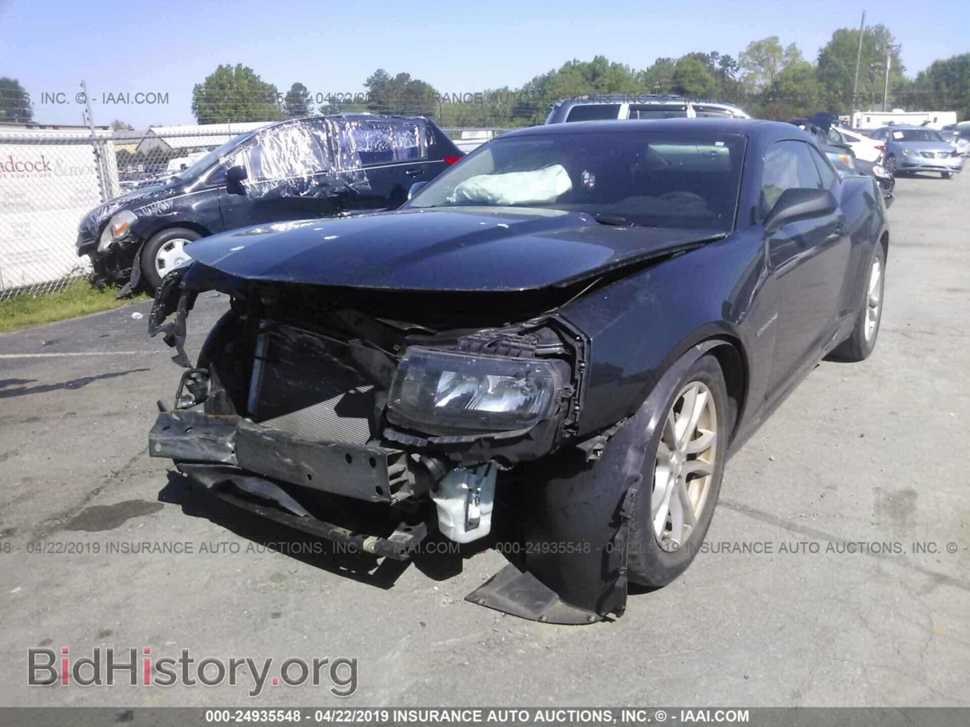 2014 CHEVROLET CAMARO - VIN: 2G1FA1E30E9273722 - Фото 2