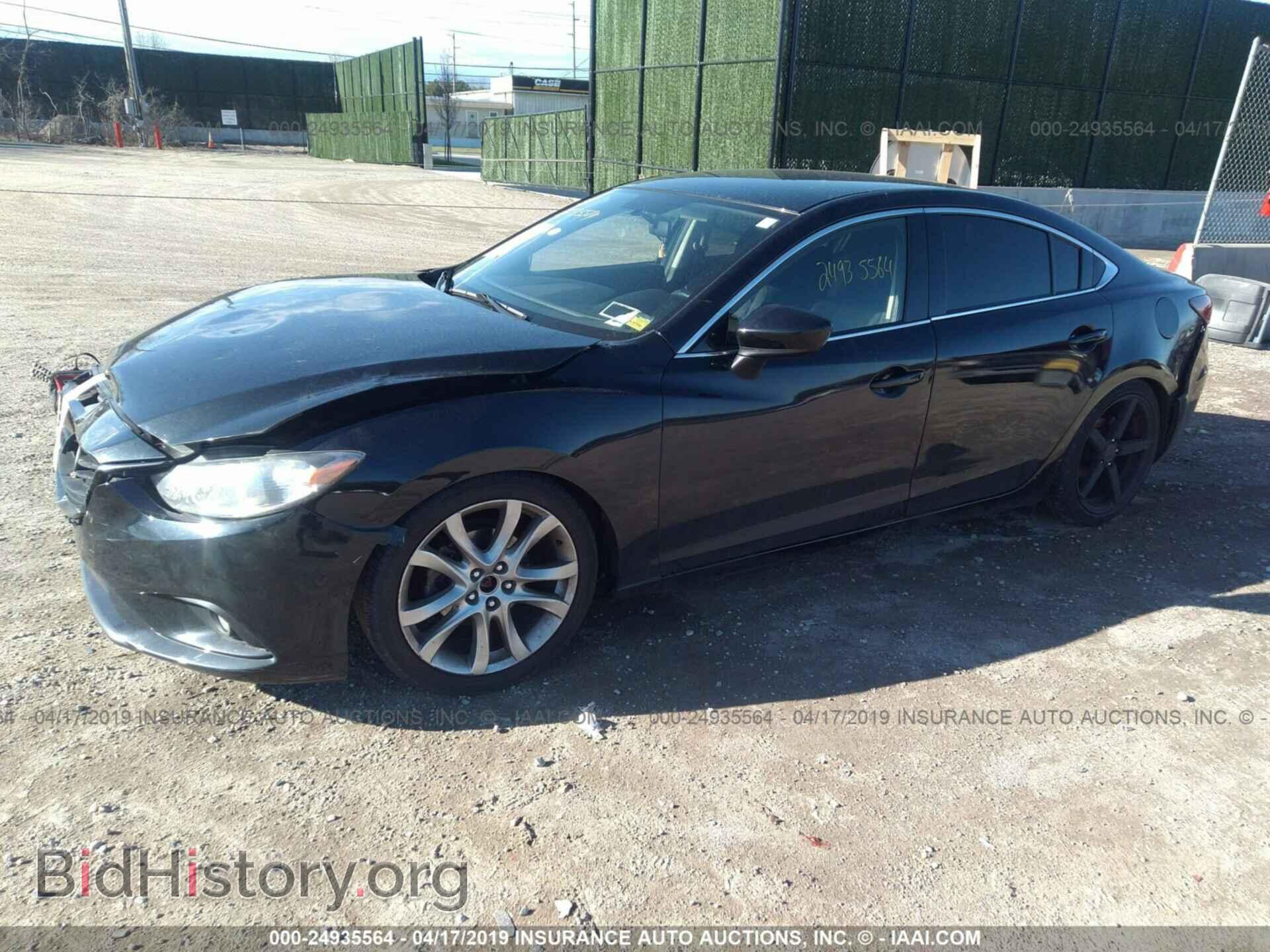 2015 MAZDA 6 - VIN: JM1GJ1U52F1214689 - Фото 2