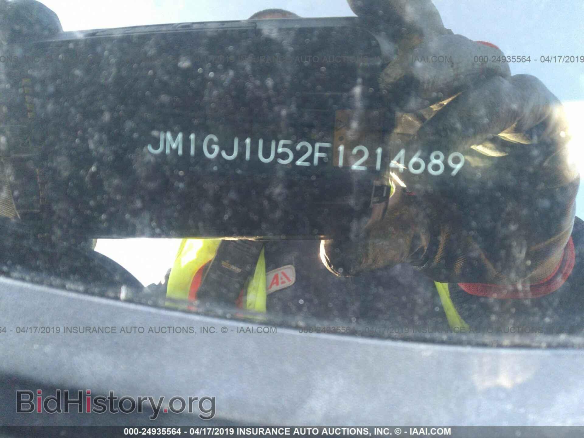 2015 MAZDA 6 - VIN: JM1GJ1U52F1214689 - Фото 9