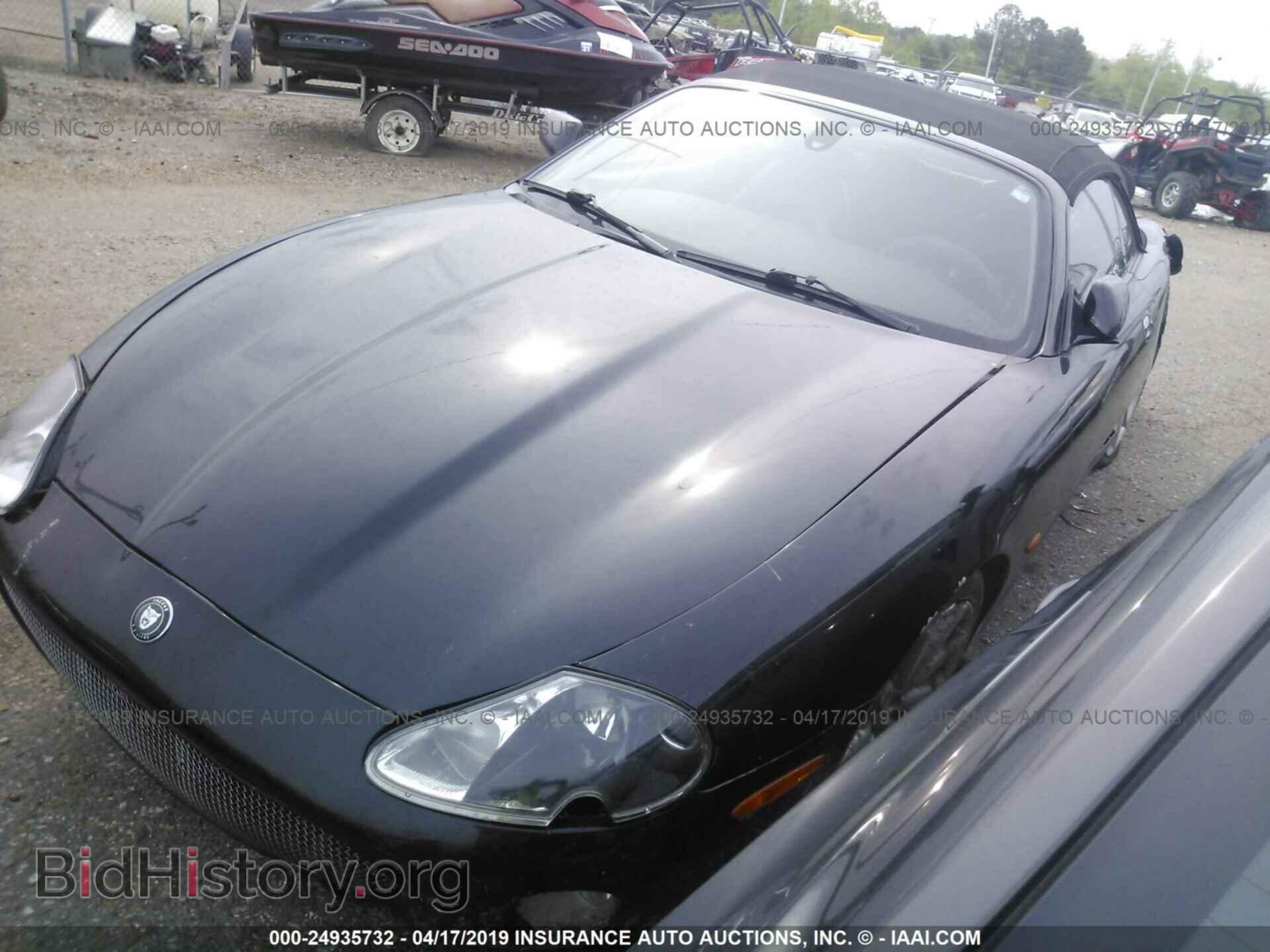 2005 JAGUAR XK8 - VIN: SAJDA42C752A41772 - Фото 2
