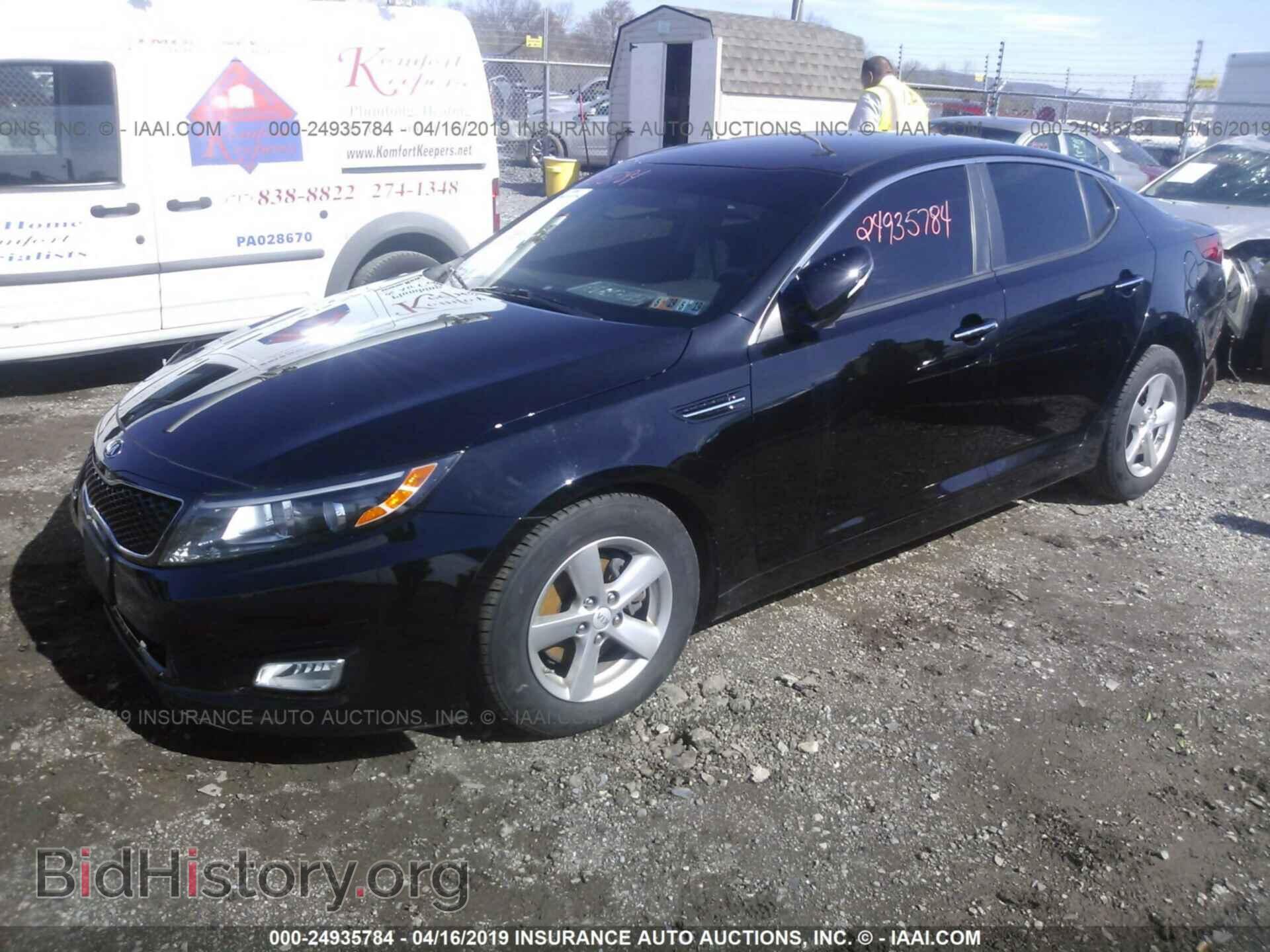 2015 KIA OPTIMA - VIN: 5XXGM4A73FG453638 - Photo 2