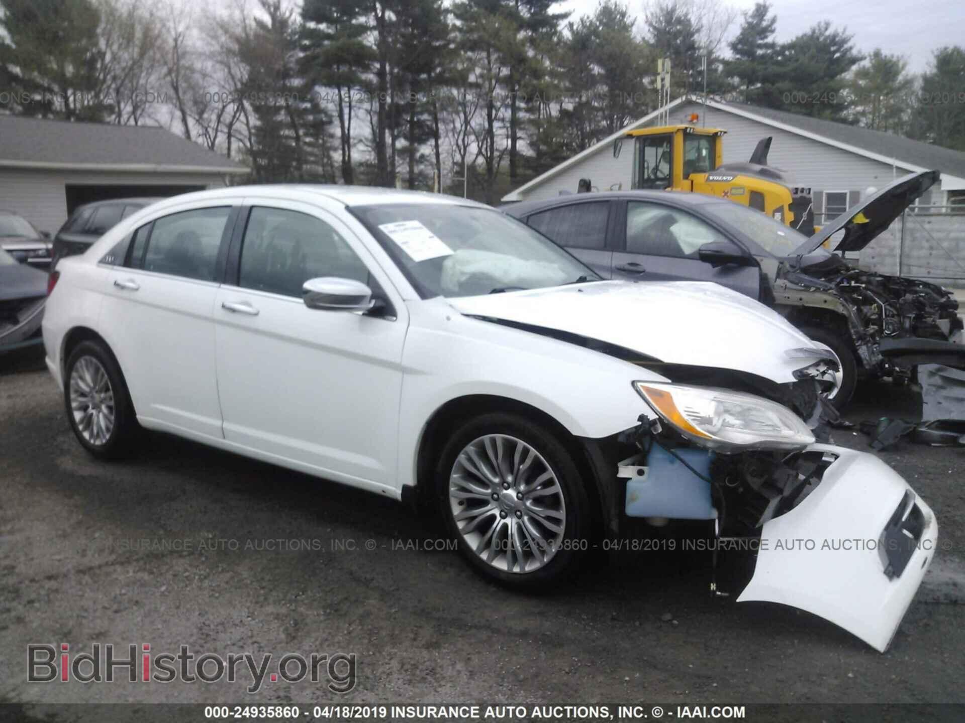 Фотография 1C3CCBCG4CN326453 - CHRYSLER 200 2012