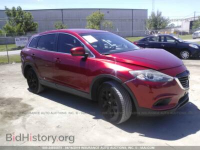 2013 Mazda CX-9 Touring, красный — VIN JM3TB2CA1D0410102, IAAI
