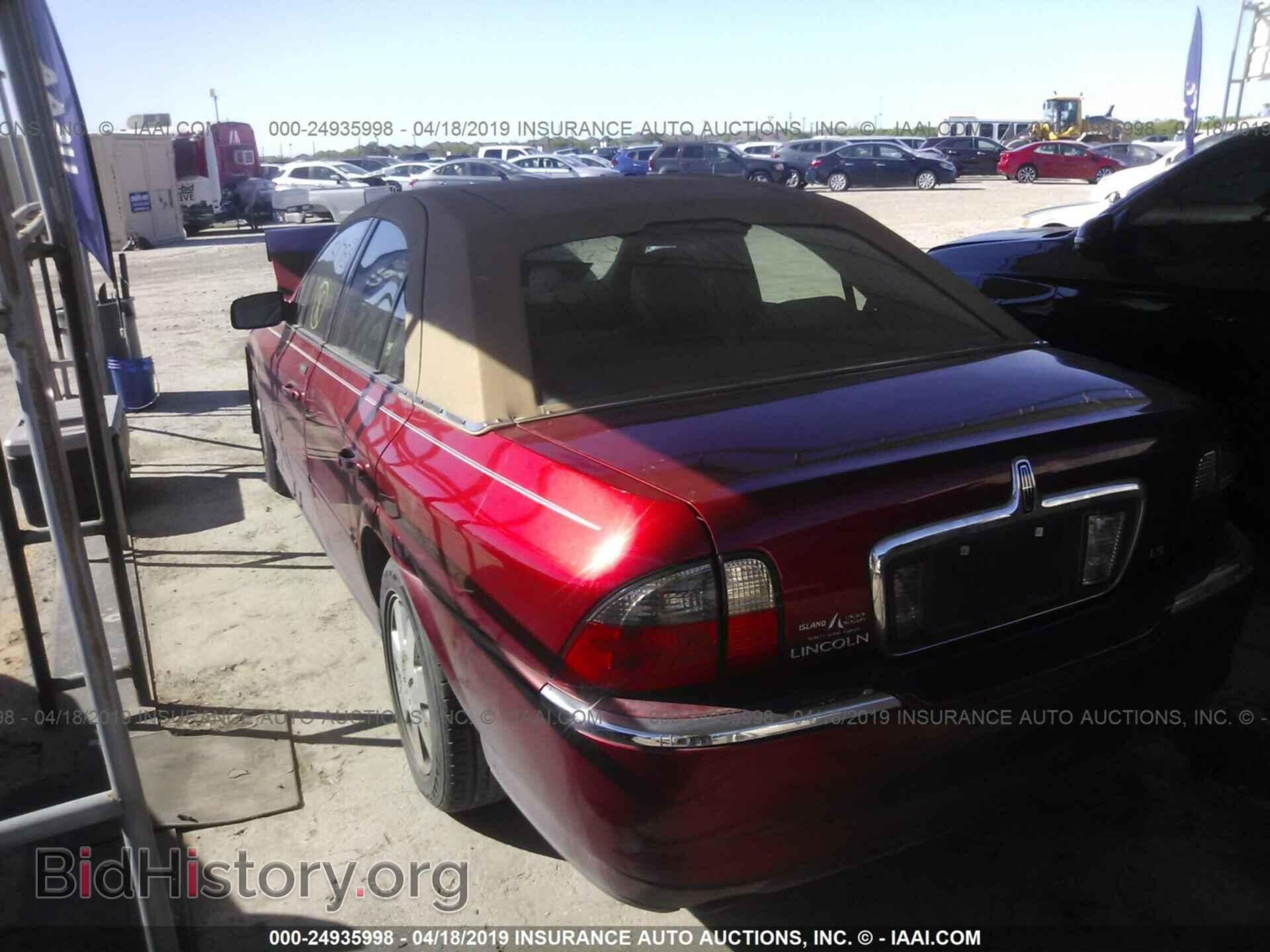 2004 LINCOLN LS - VIN: 1LNHM86SX4Y651783 - Фото 3