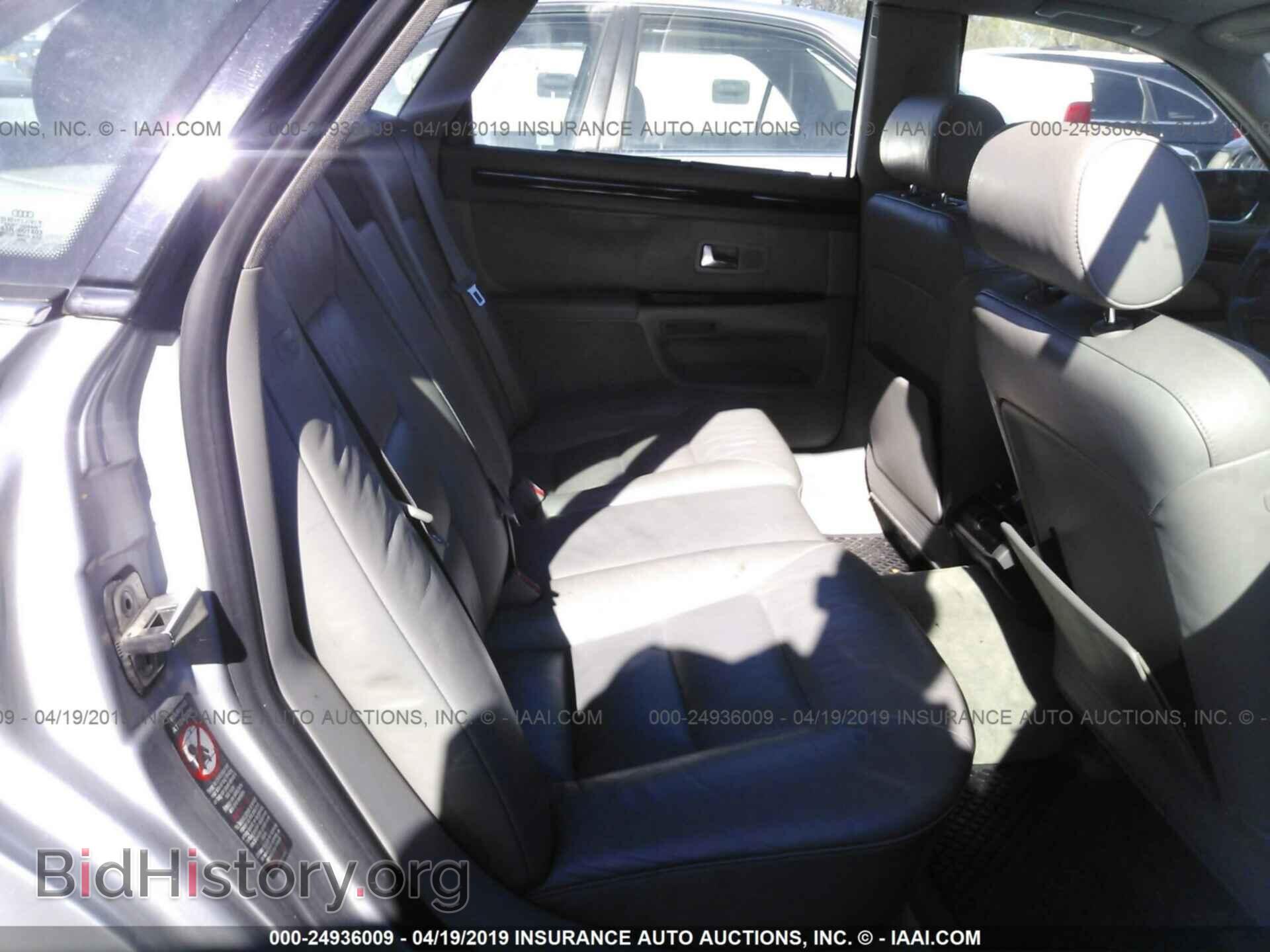 2003 AUDI A8 - VIN: WAUML44D63N002305 - Фото 8