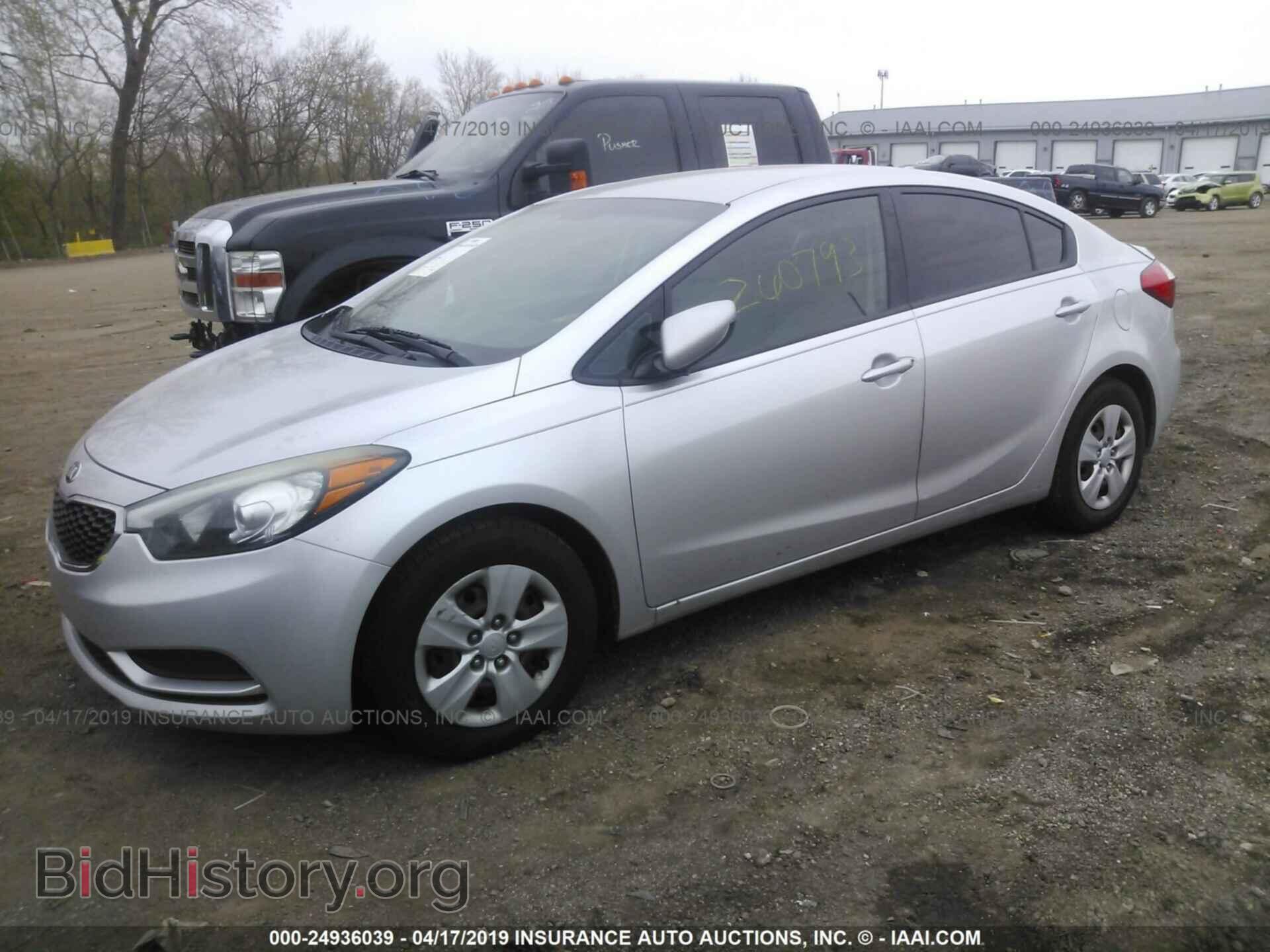 2014 KIA FORTE - VIN: KNAFK4A60E5061838 - Фото 2