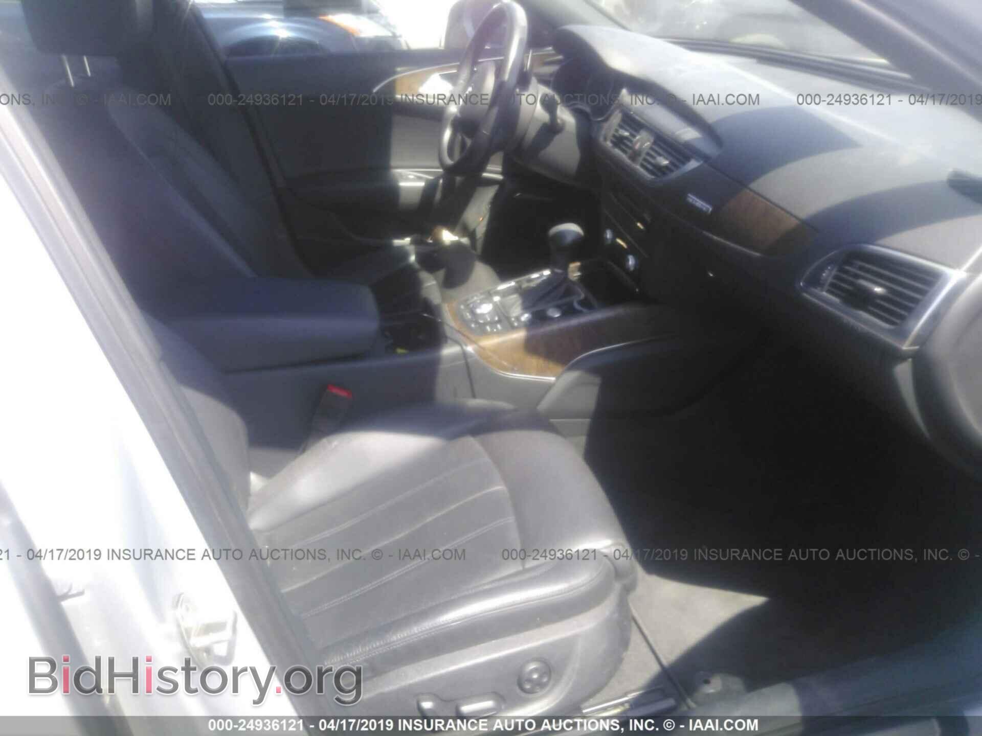 2012 AUDI A6 - VIN: WAUHGAFC4CN160196 - Фото 5