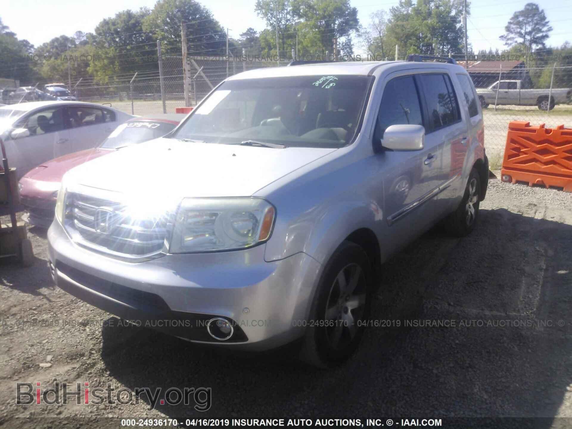 2012 HONDA PILOT - VIN: 5FNYF3H94CB030422 - Фото 2