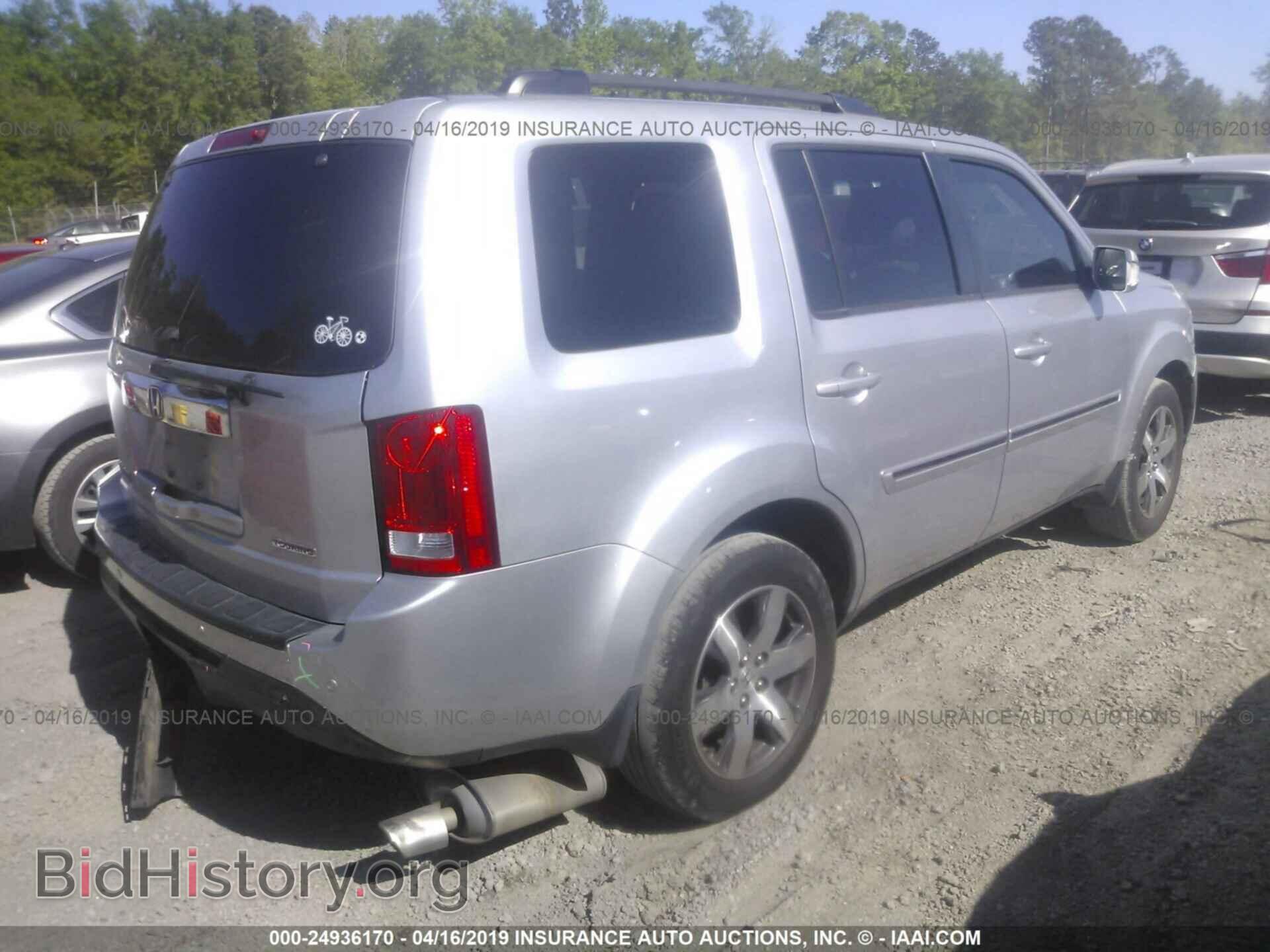 2012 HONDA PILOT - VIN: 5FNYF3H94CB030422 - Фото 4