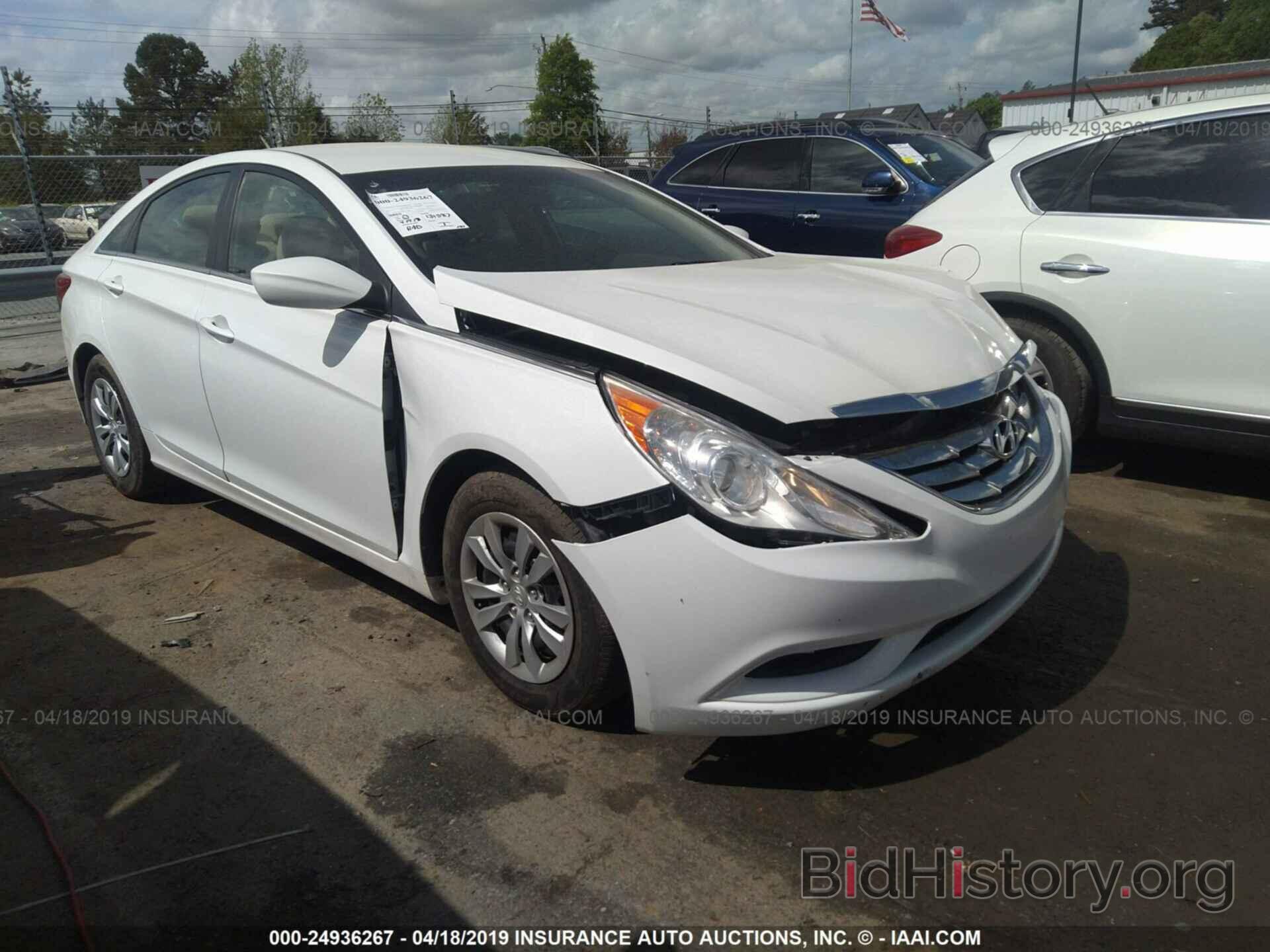 Photo 5NPEB4AC4BH154619 - HYUNDAI SONATA 2011