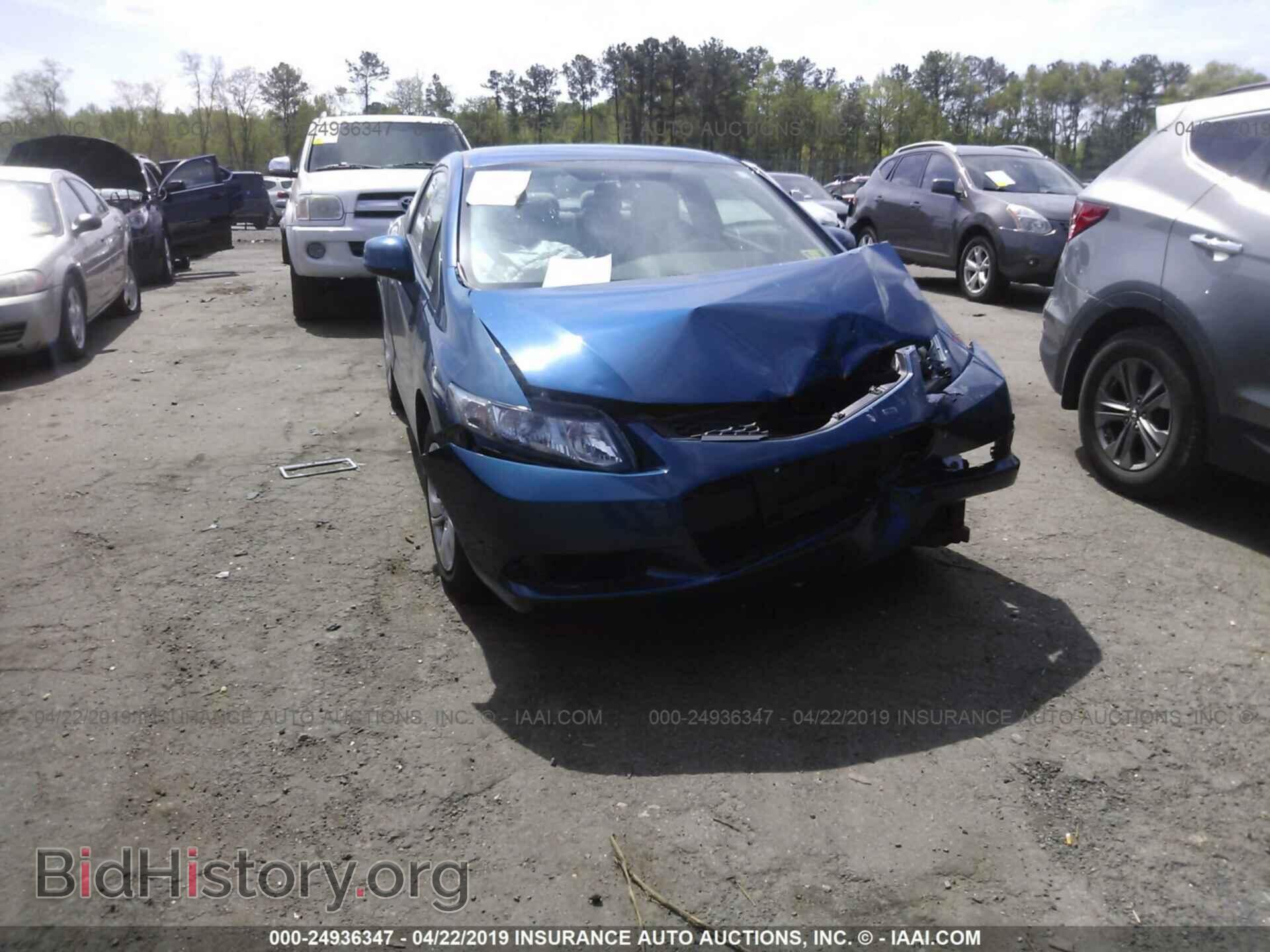 Фотография 2HGFG3B54DH527560 - HONDA CIVIC 2013
