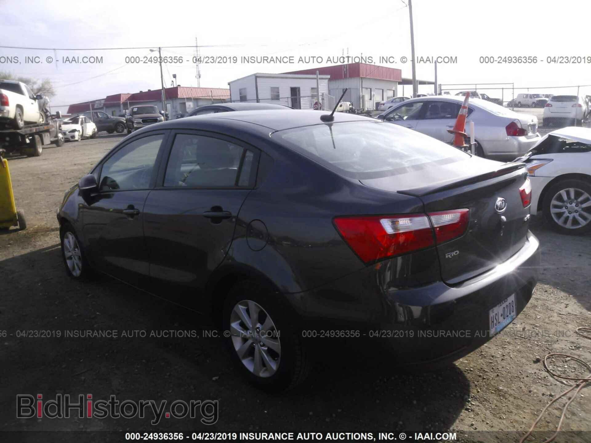 2013 KIA RIO - VIN: KNADN4A38D6115786 - Фото 3