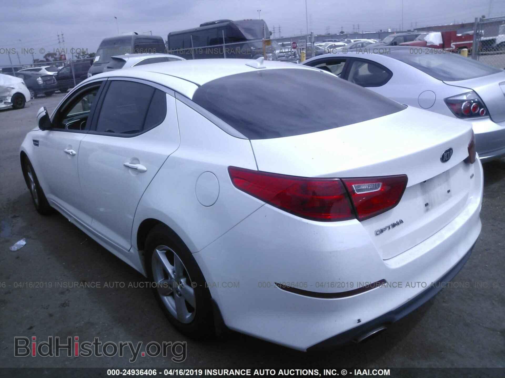 2015 KIA OPTIMA - VIN: KNAGM4A79F5645213 - Photo 3