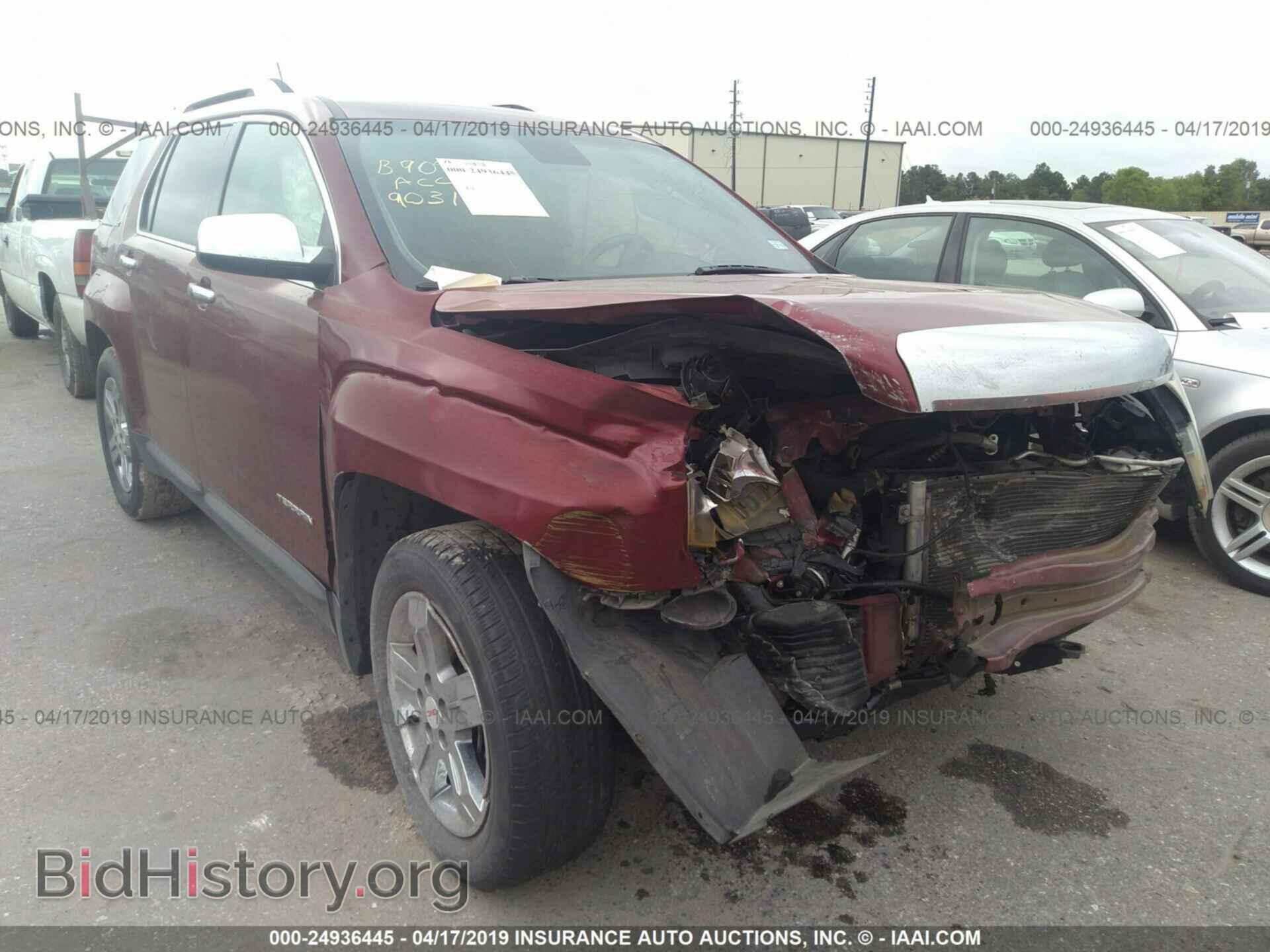Фотография 2GKFLXE56C6319031 - GMC TERRAIN 2012