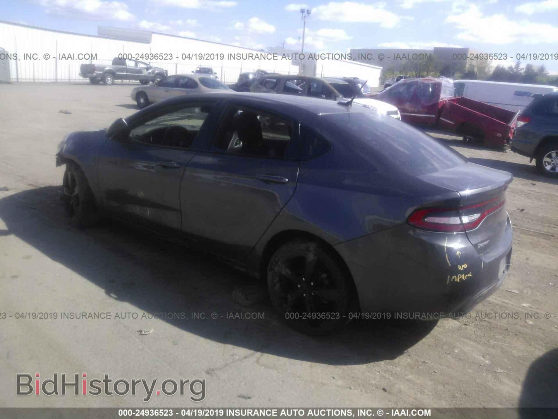 2014 DODGE DART - VIN: 1C3CDFBBXED859622 - Фото 3