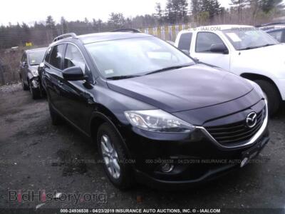 2013 Mazda CX-9, black — VIN JM3TB3CV6D0422142, IAAI