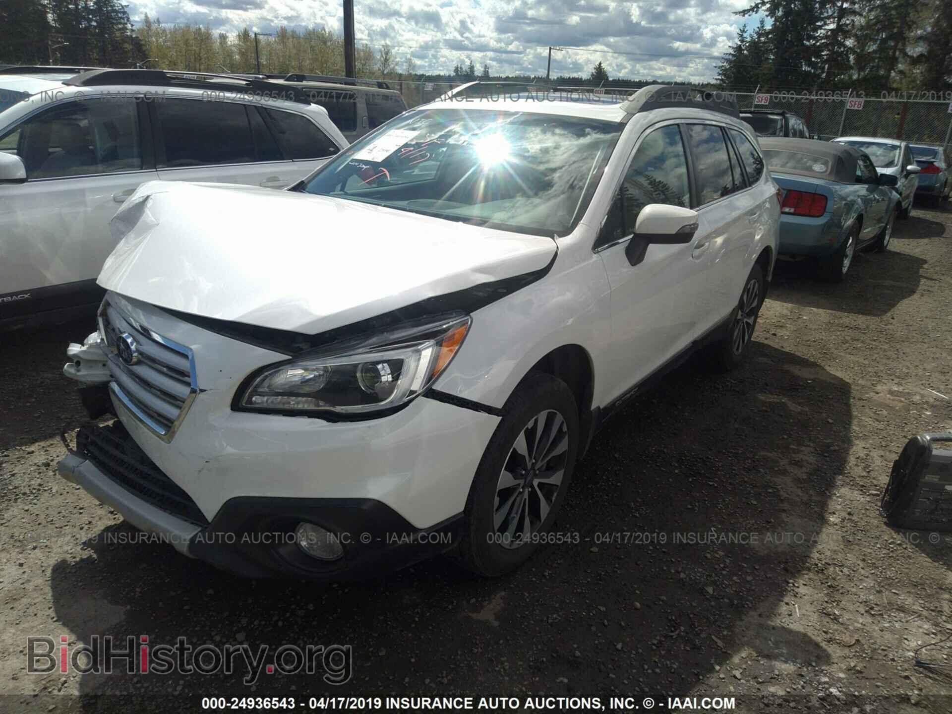 2017 SUBARU OUTBACK - VIN: 4S4BSANC6H3359242 - Фото 2