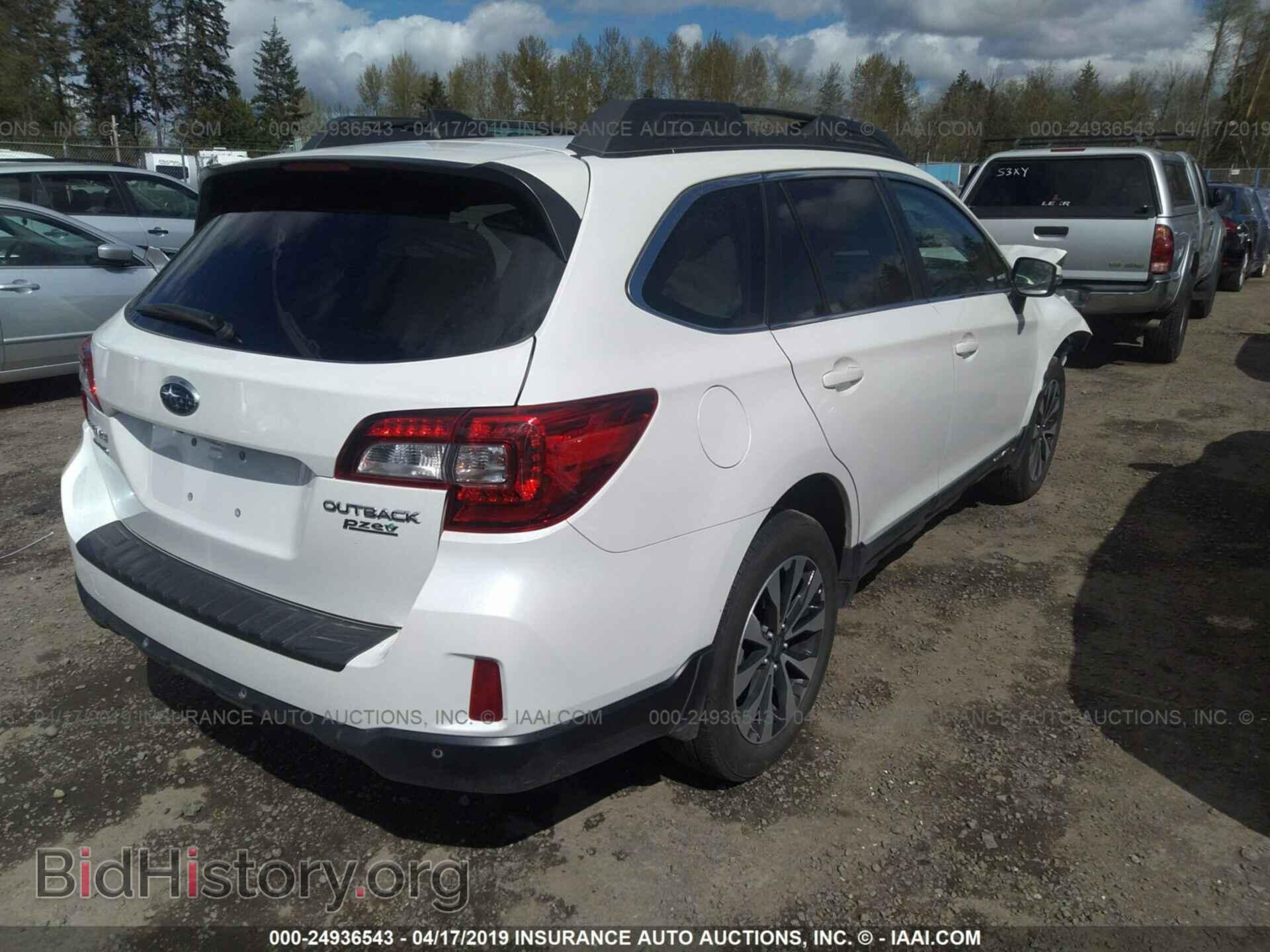 2017 SUBARU OUTBACK - VIN: 4S4BSANC6H3359242 - Фото 4